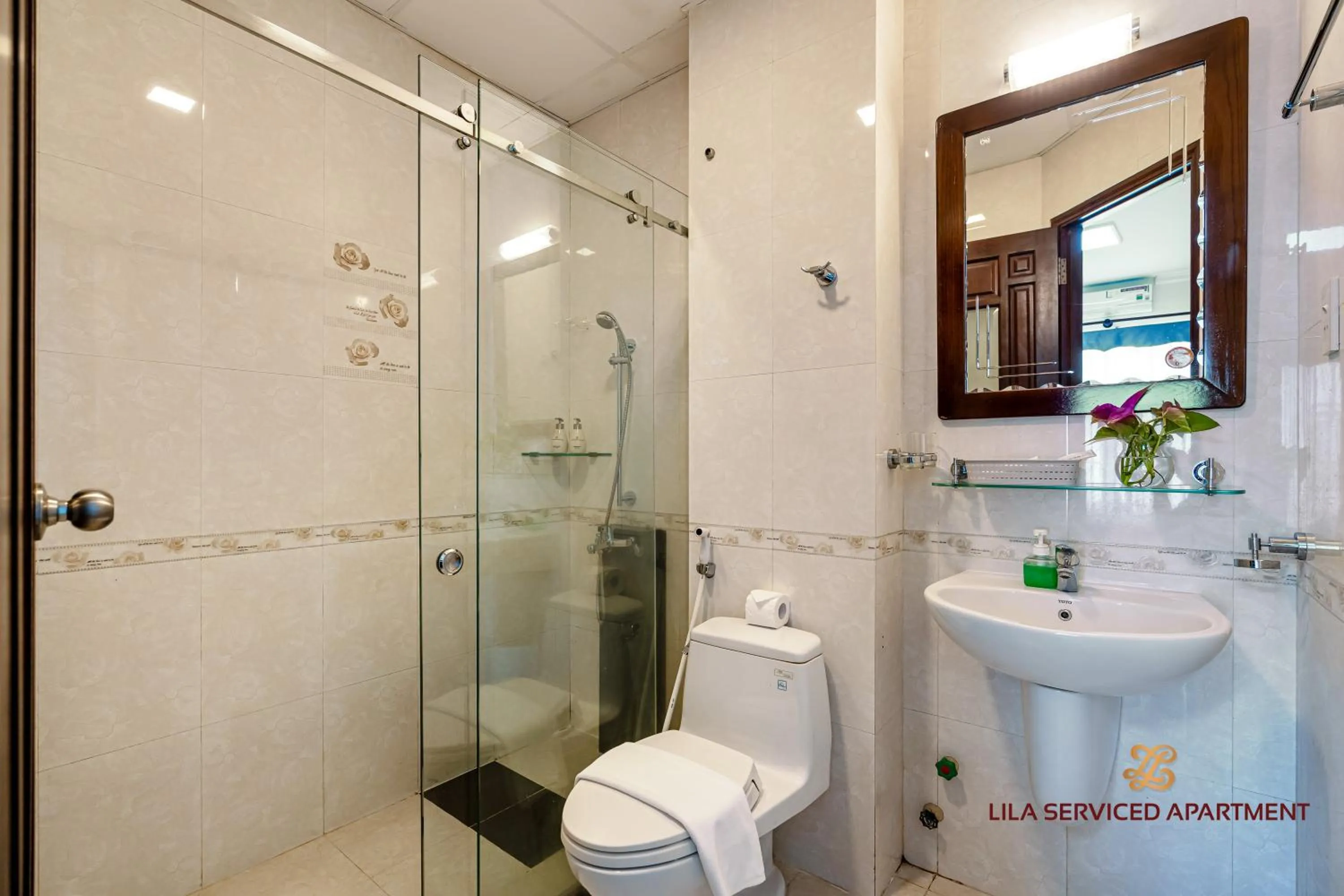 Bathroom in LILA Hotel & Apartments