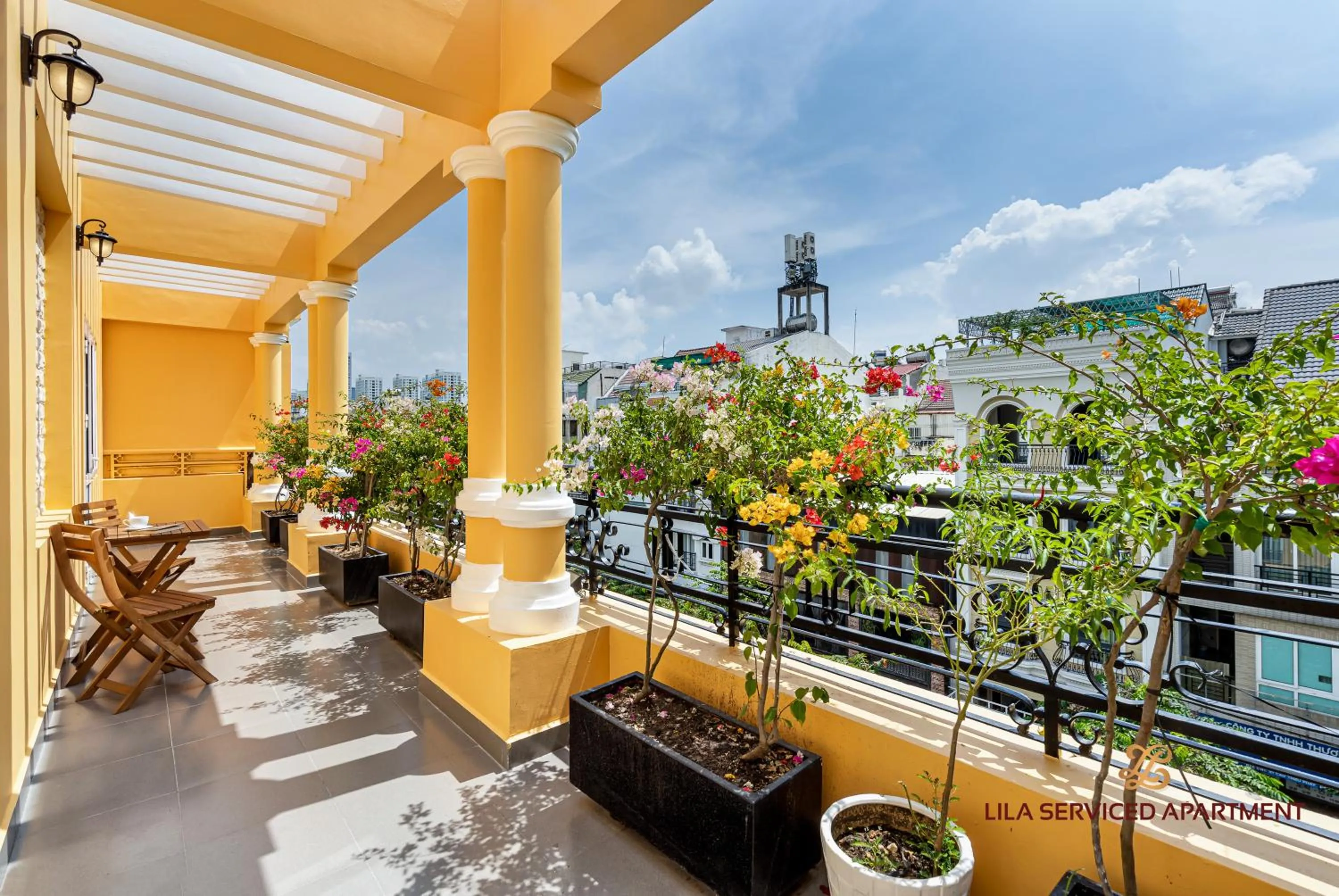 Balcony/Terrace in LILA Hotel & Apartments