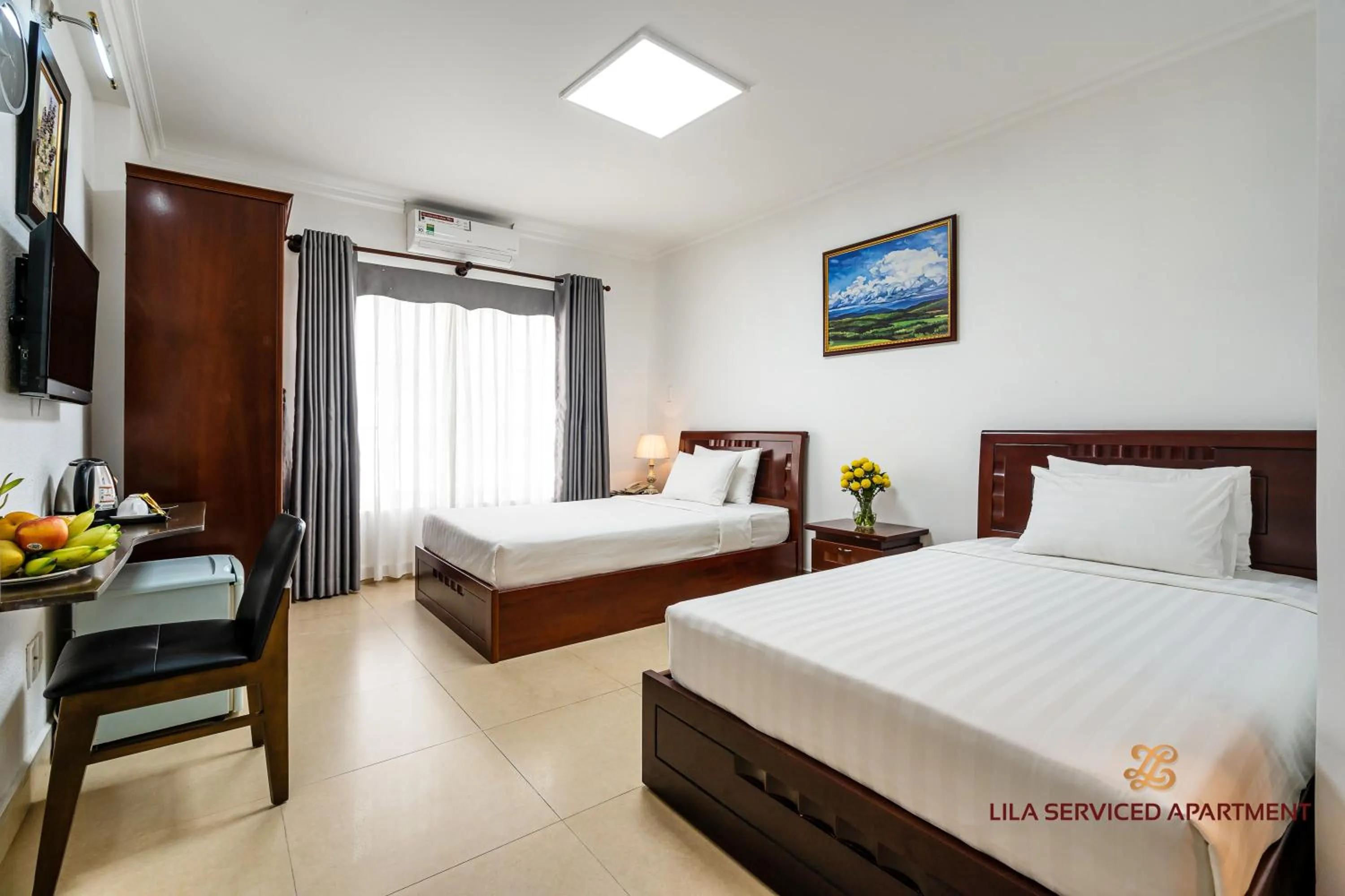 Bed in LILA Hotel & Apartments