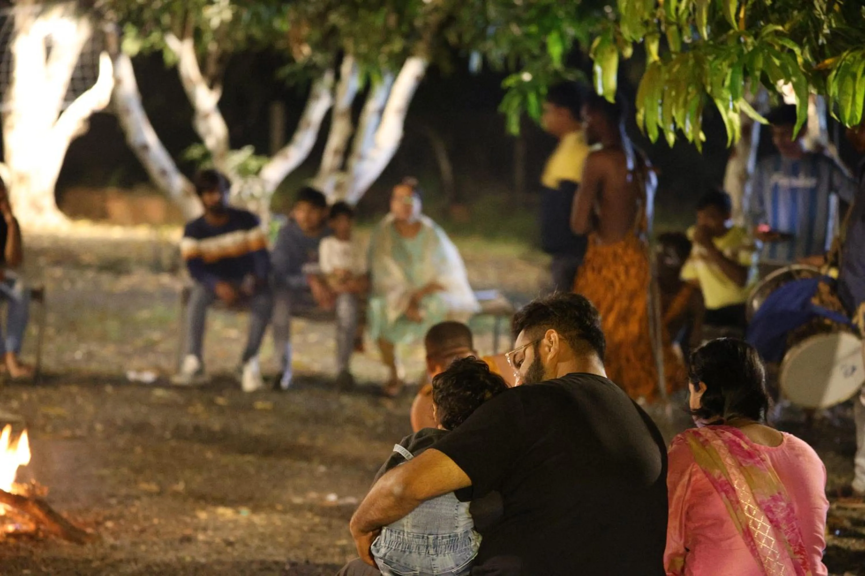 group of guests in Amraness Luxury Resort Sasan Gir