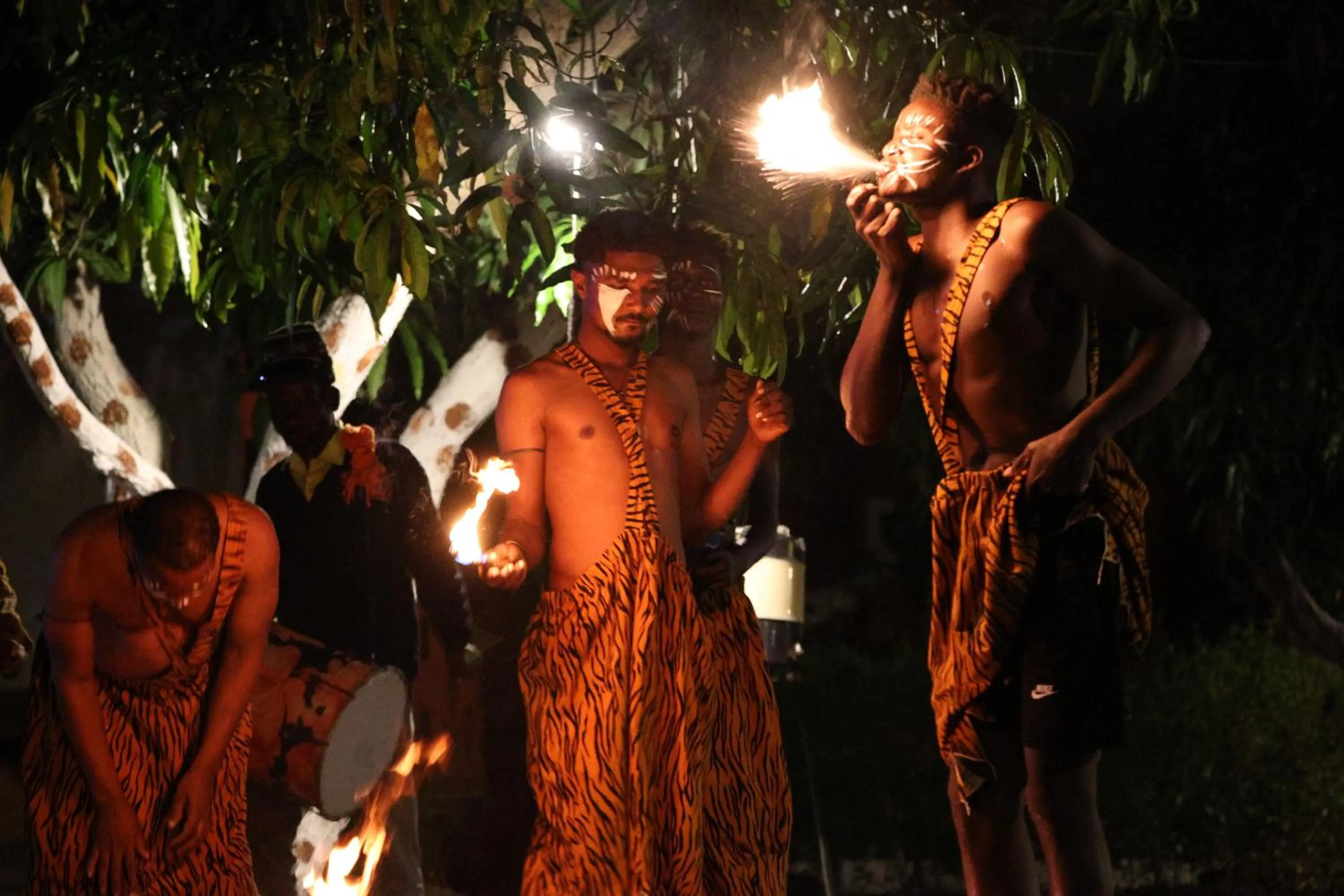 group of guests in Amraness Luxury Resort Sasan Gir