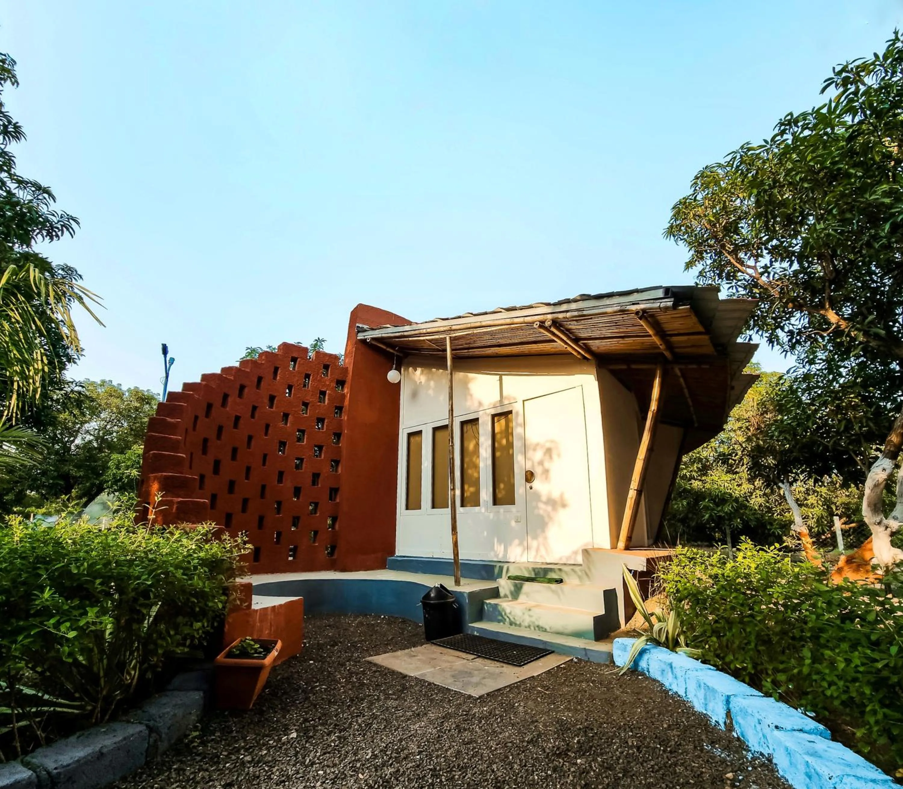 Garden view in Amraness Luxury Resort Sasan Gir