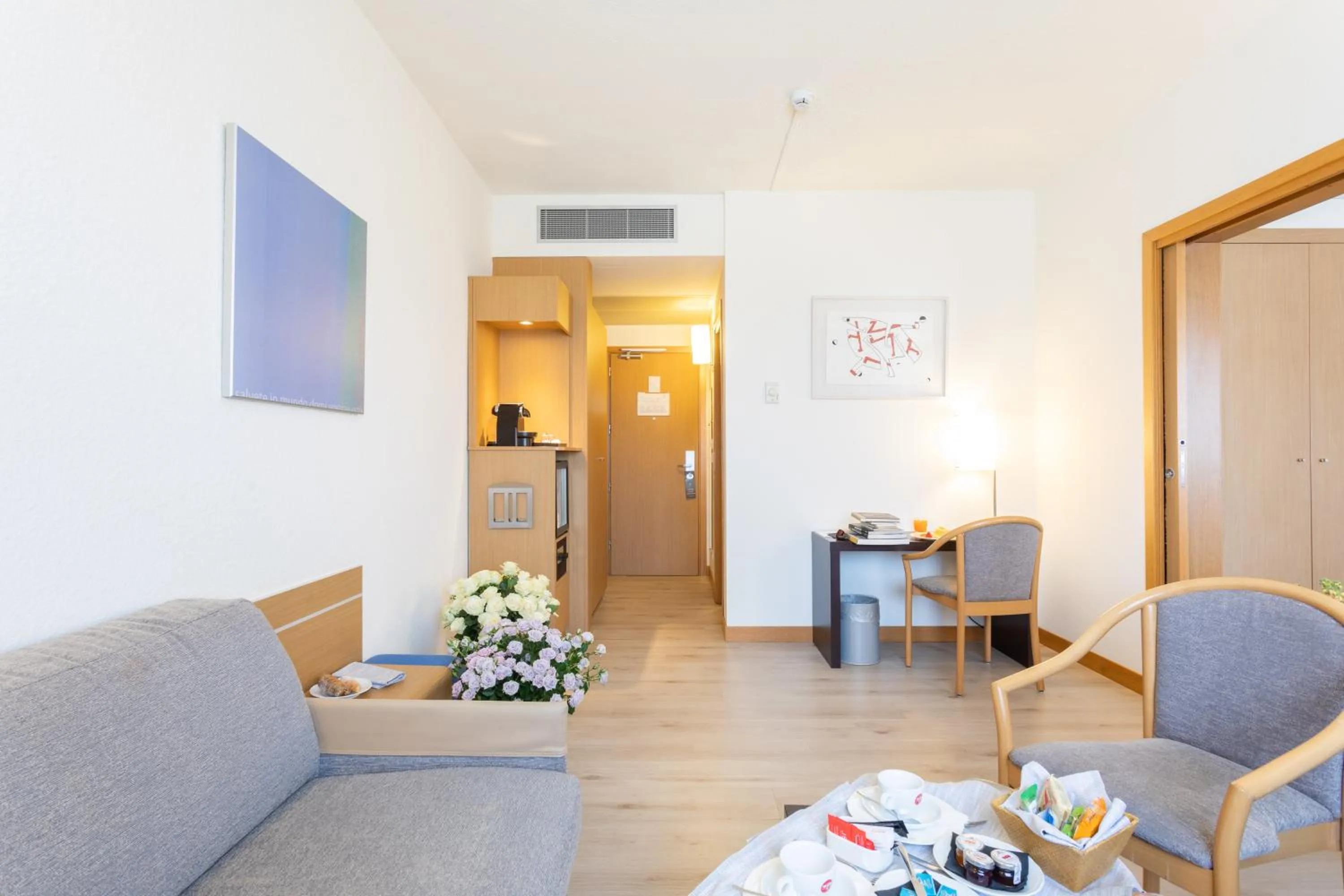 Living room in Living Place Hotel