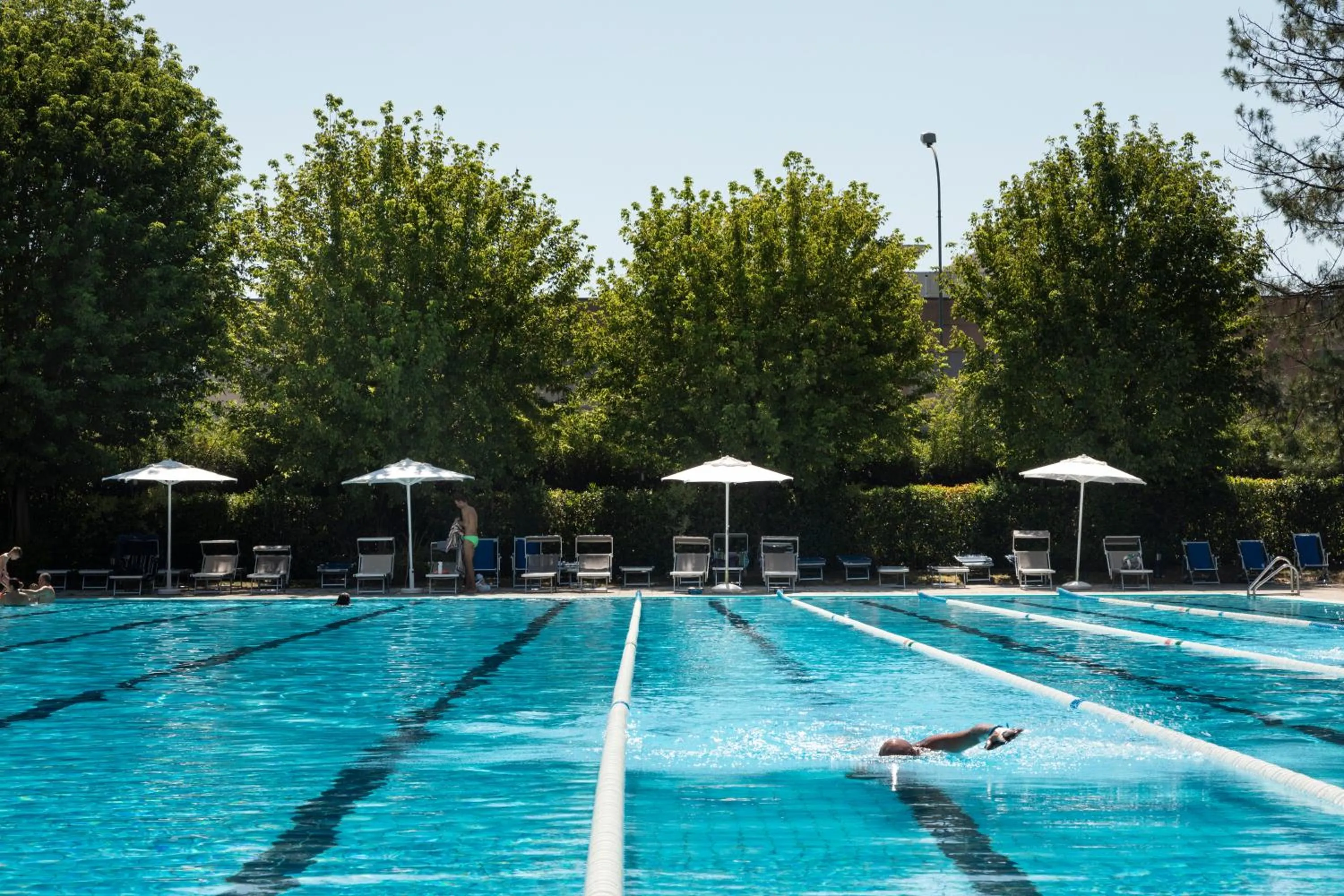 Swimming pool in Living Place Hotel