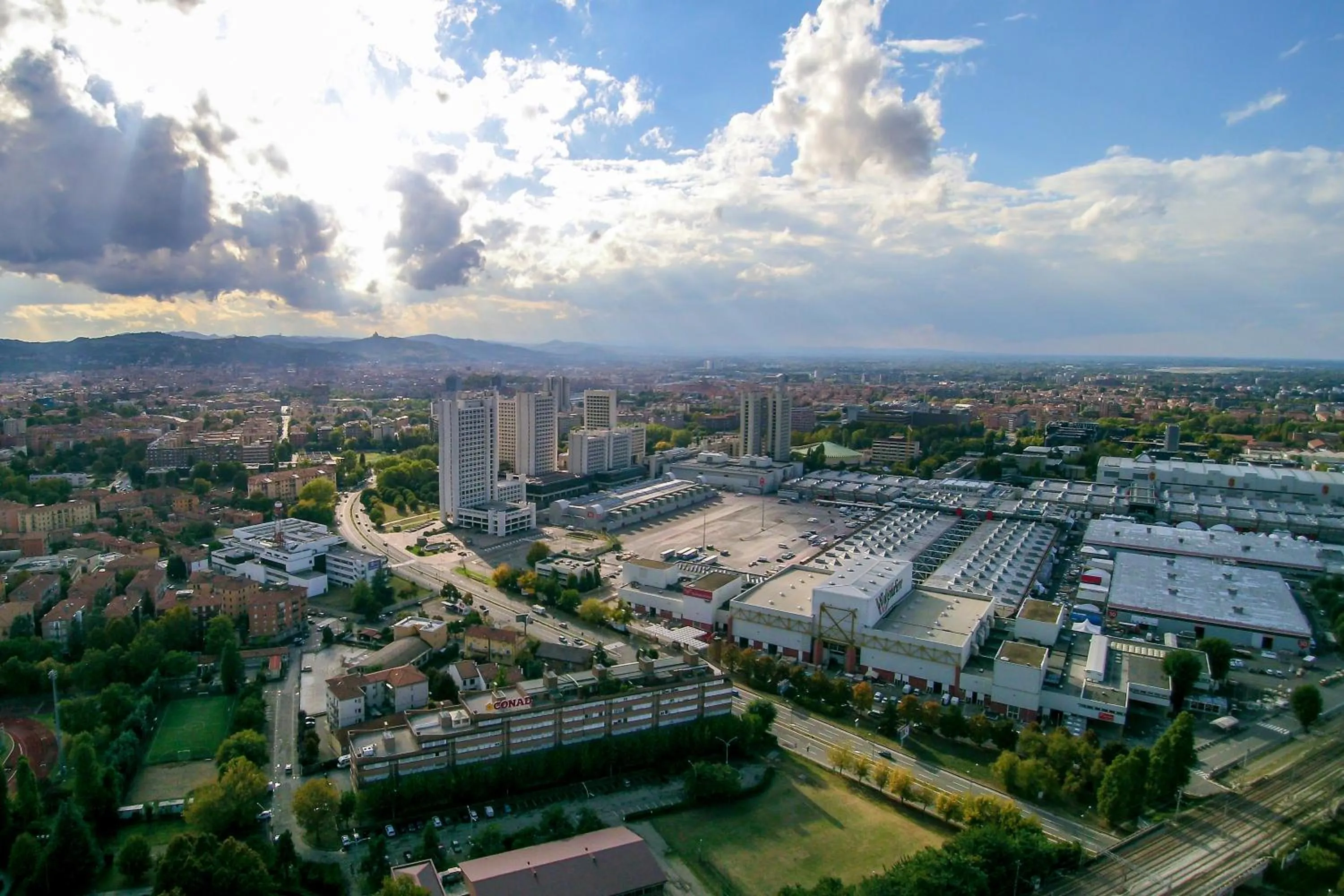 Bird's eye view in Living Place Hotel