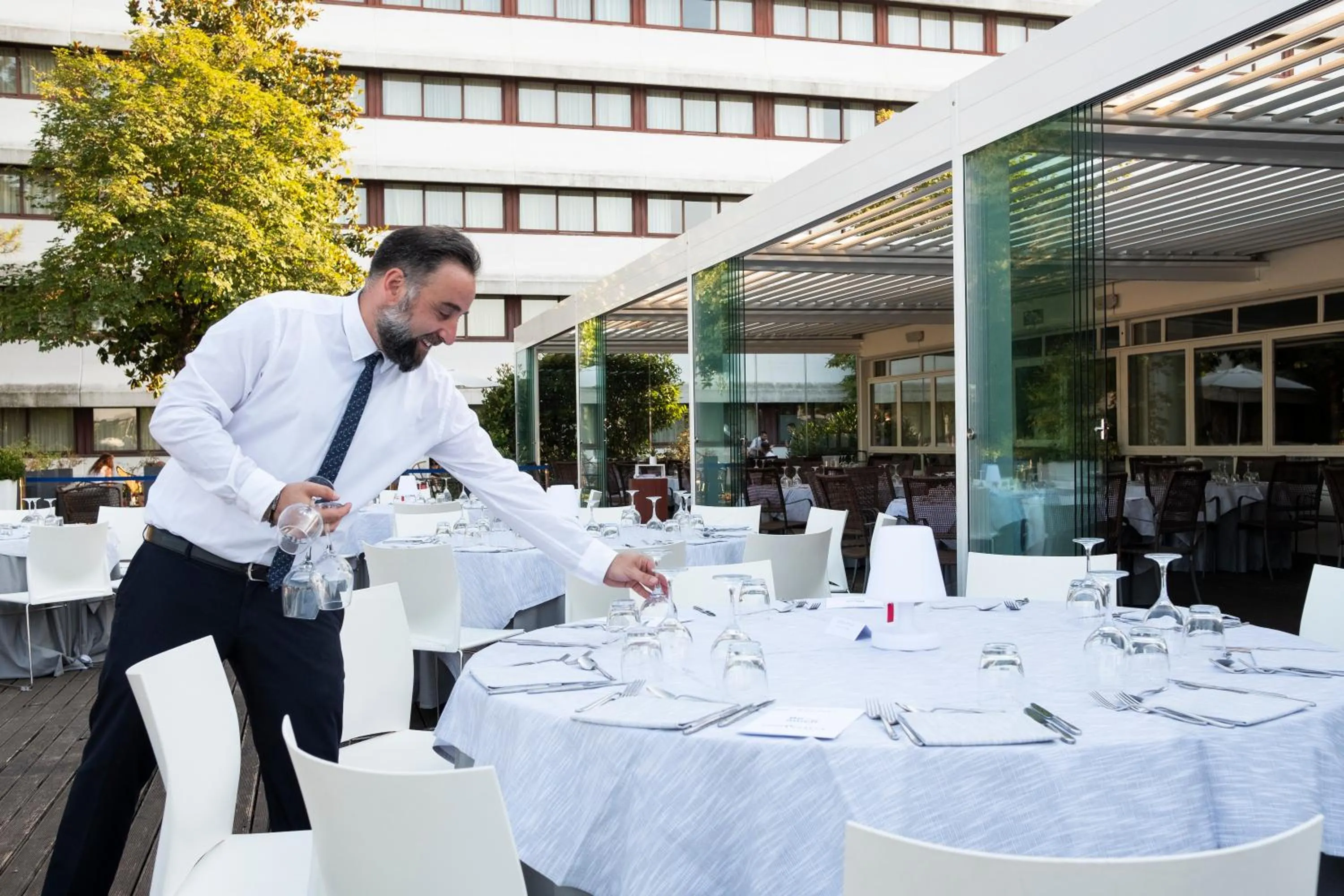 Staff in Living Place Hotel