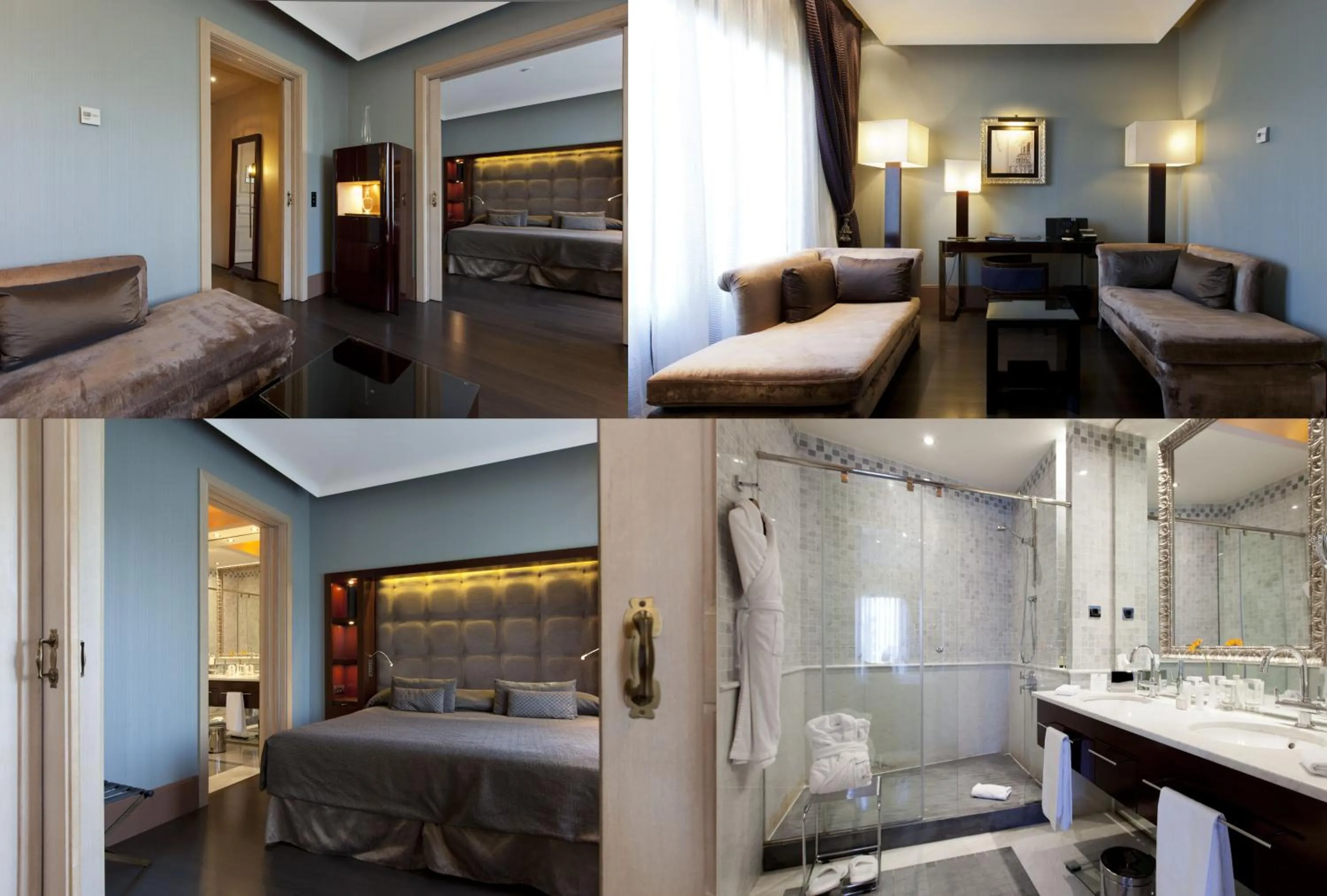 Shower, Bed in Hotel Casa Fuster G.L Monumento