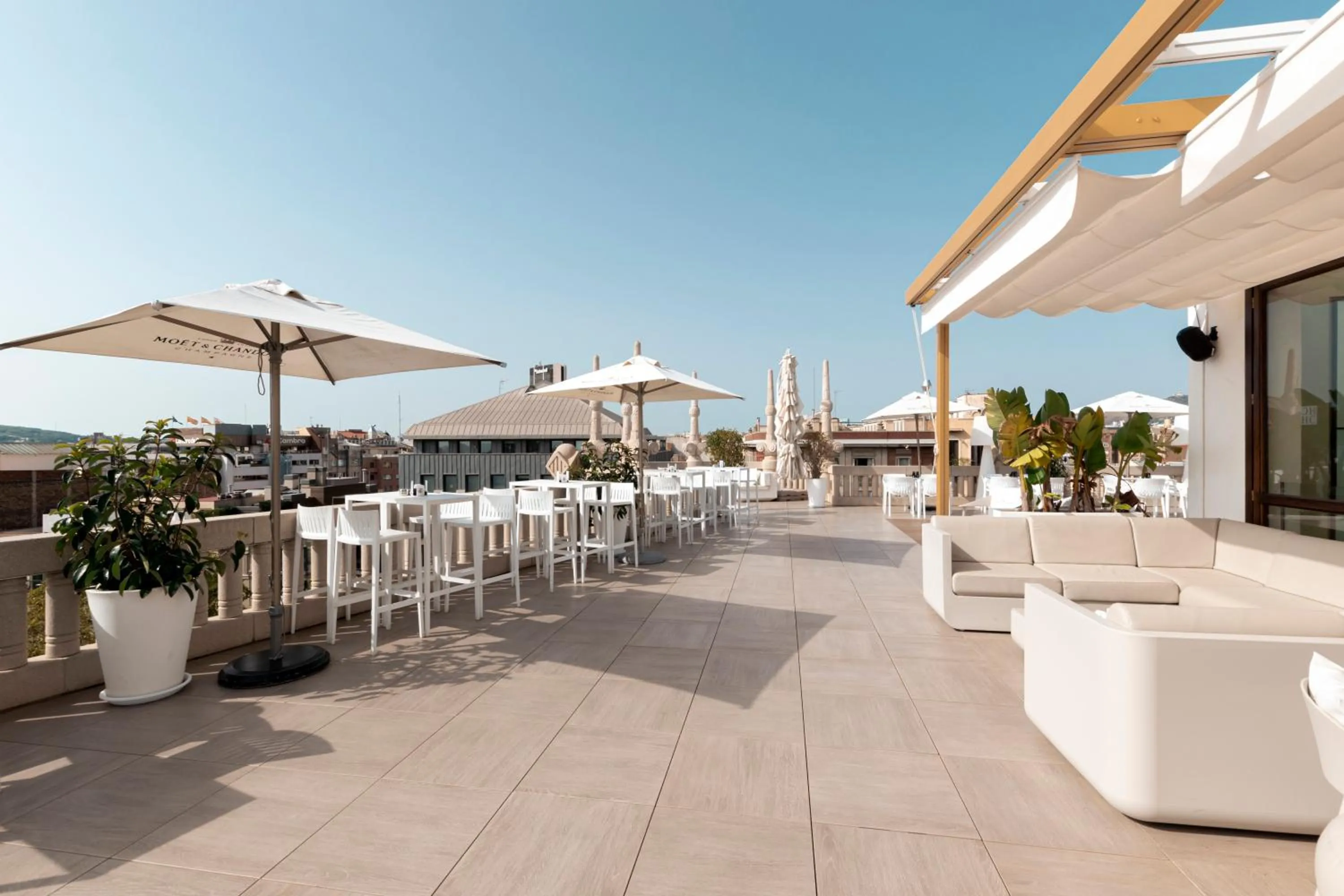 Balcony/Terrace in Hotel Casa Fuster G.L Monumento