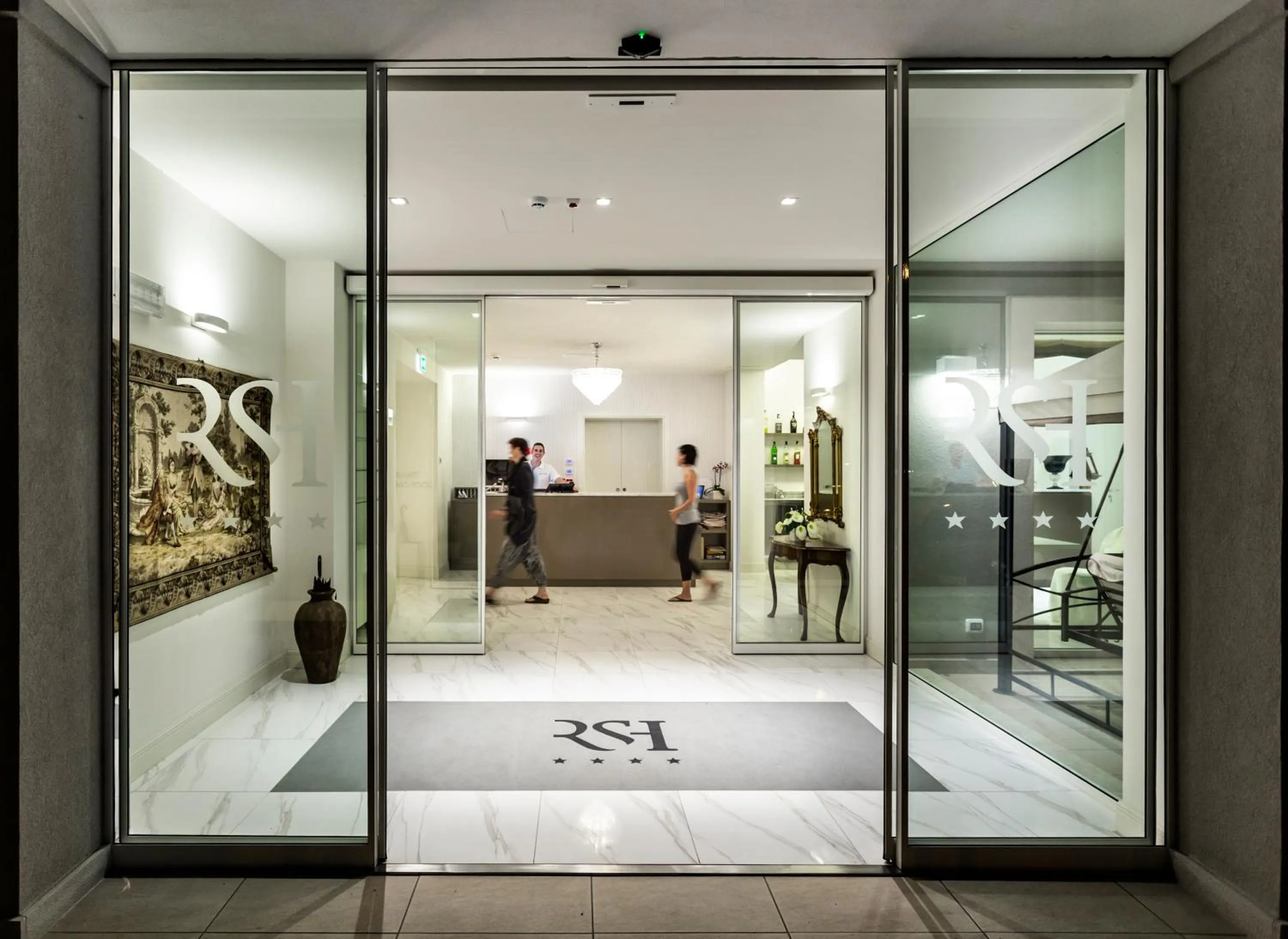 Lobby or reception in Rimini Suite Hotel