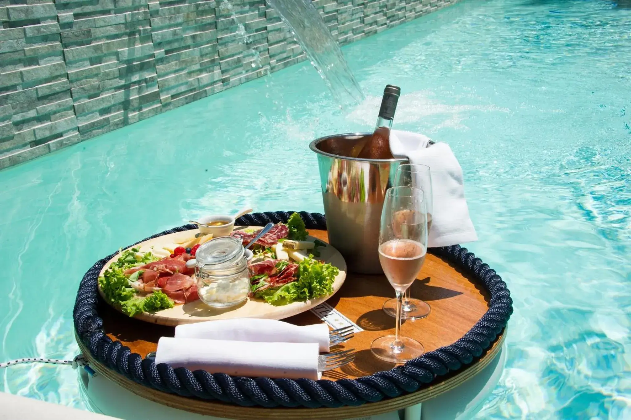 Pool view in Rimini Suite Hotel Pool view in Rimini Suite Hotel