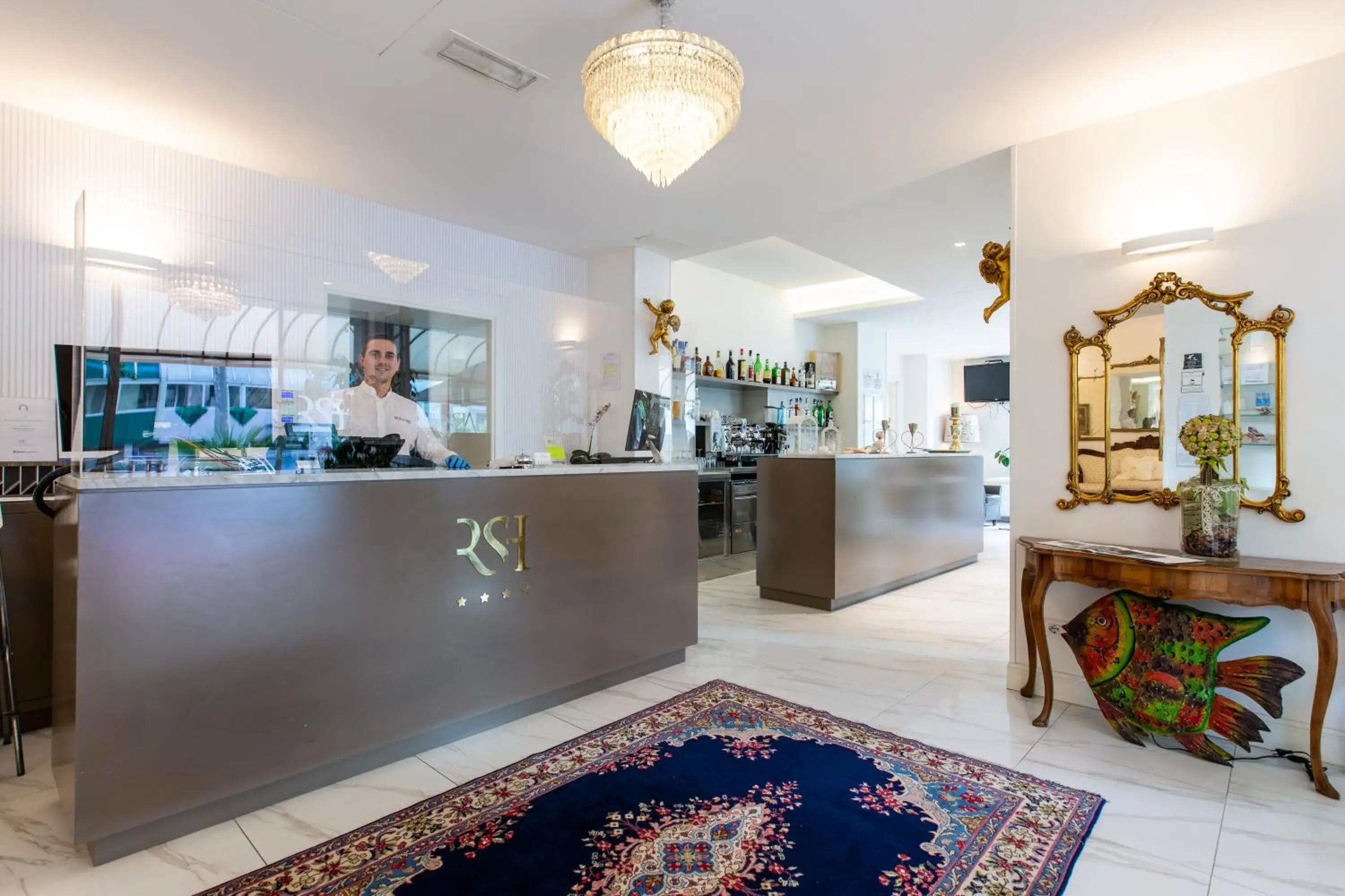 Lobby or reception in Rimini Suite Hotel Lobby or reception in Rimini Suite Hotel