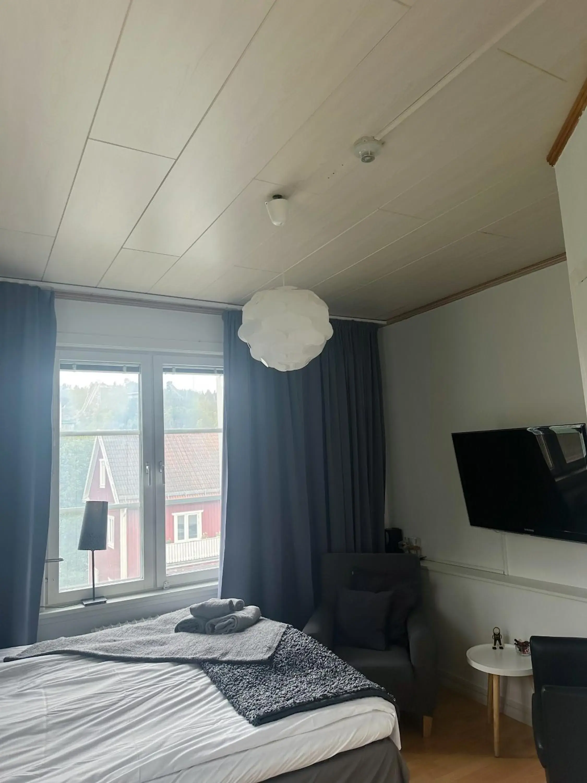 Seating area, Bed in Park Hotell Seating area, Bed in Park Hotell