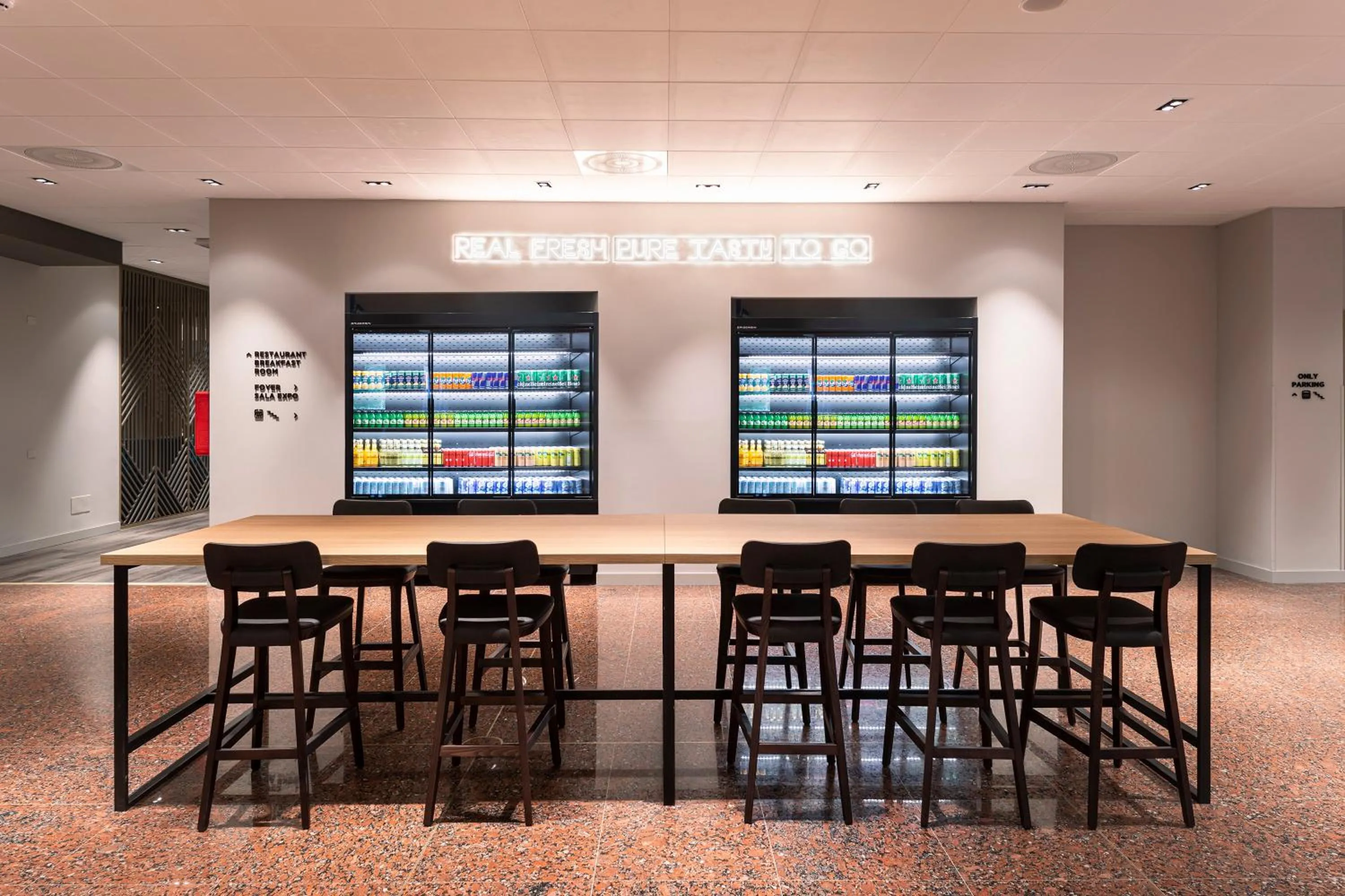 Seating area in Quark Hotel Milano