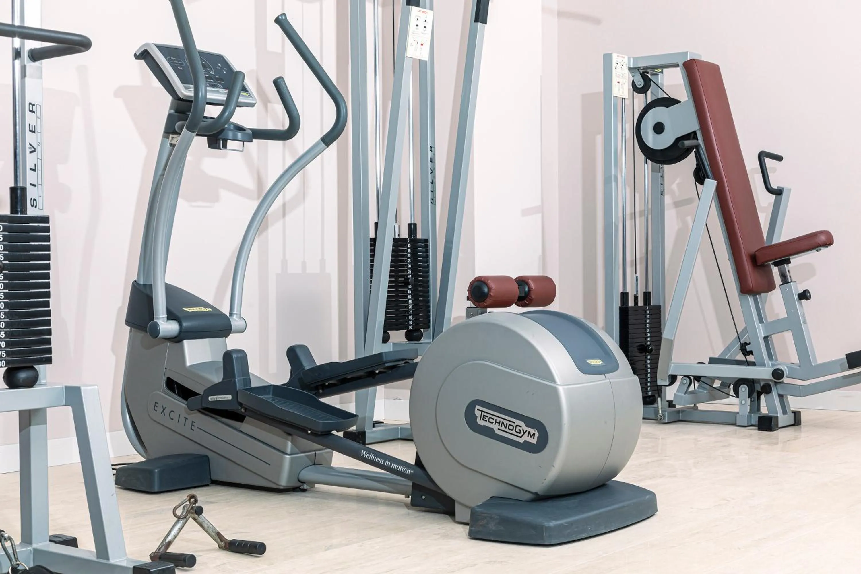 Fitness centre/facilities in Quark Hotel Milano