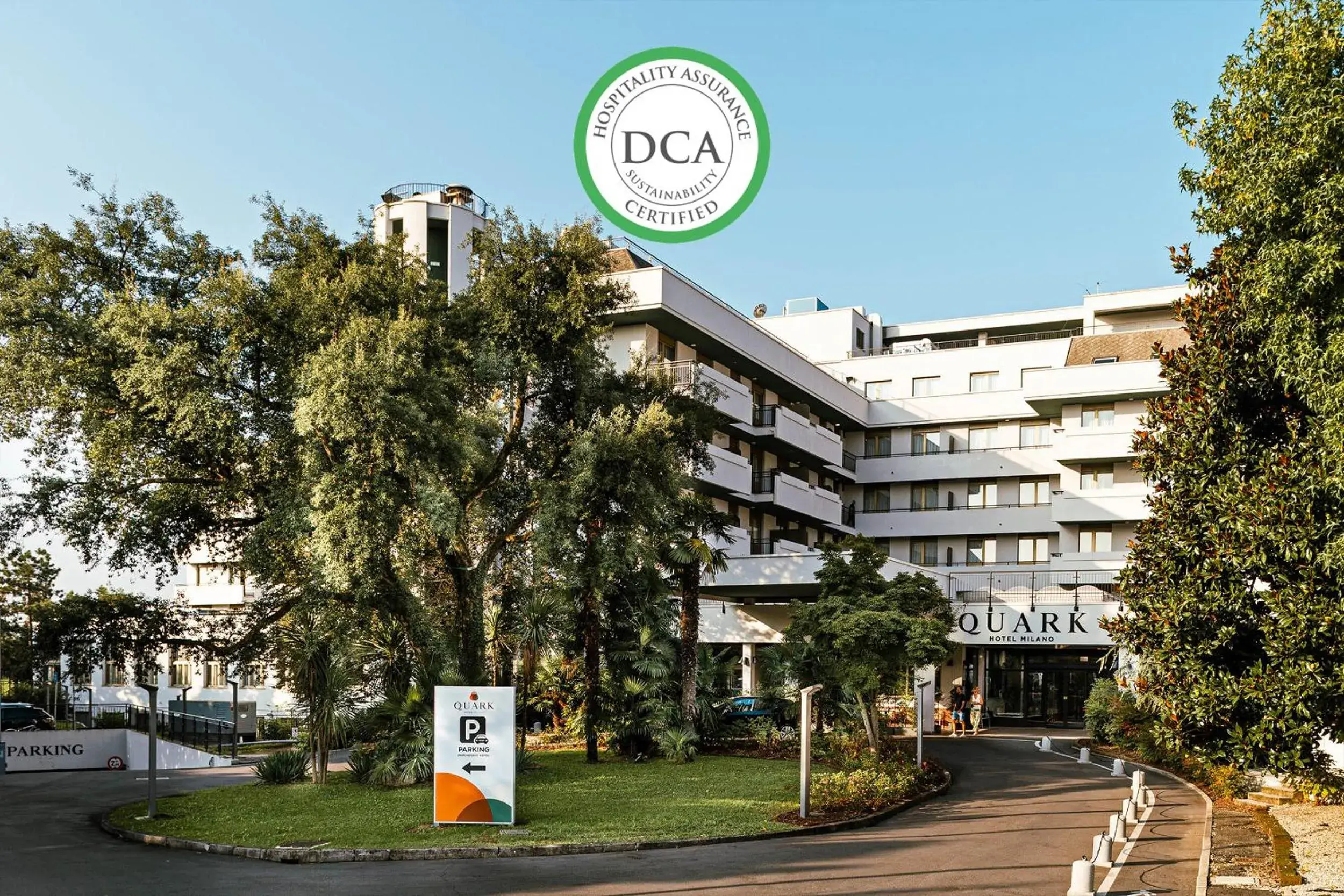 Property building in Quark Hotel Milano Property building in Quark Hotel Milano