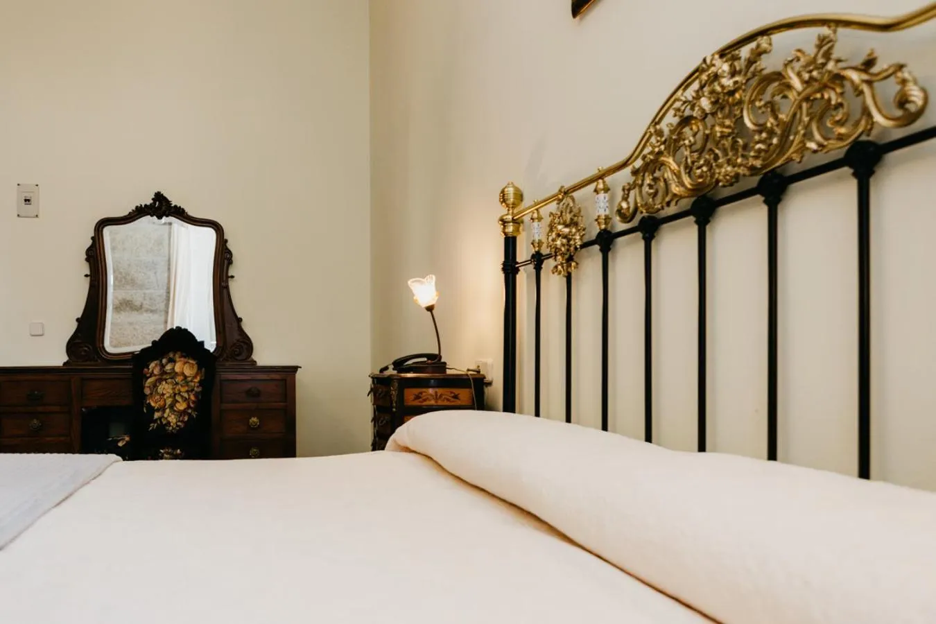 Bed in Pazo Almuzara