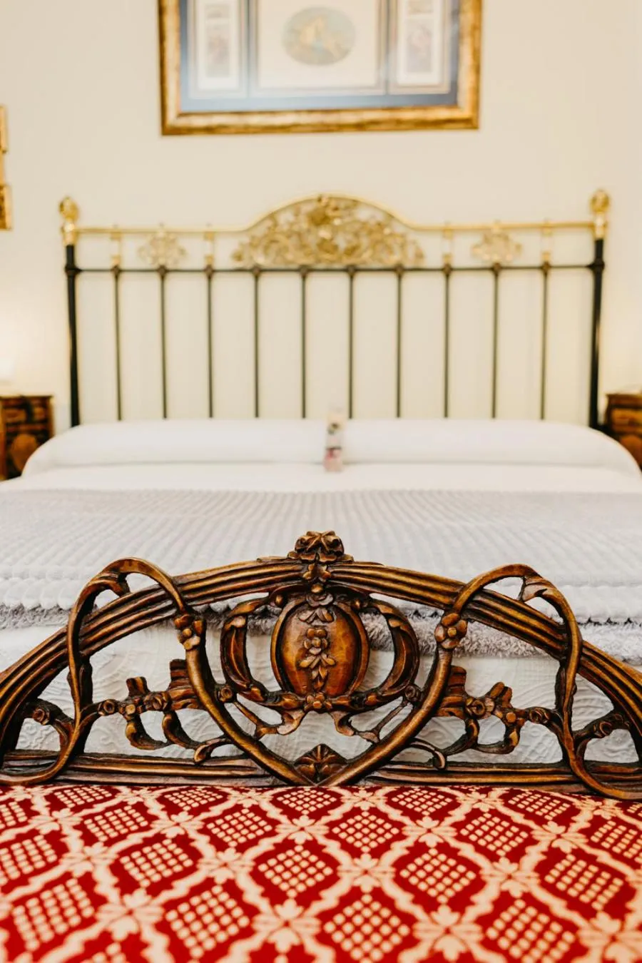 Bed in Pazo Almuzara