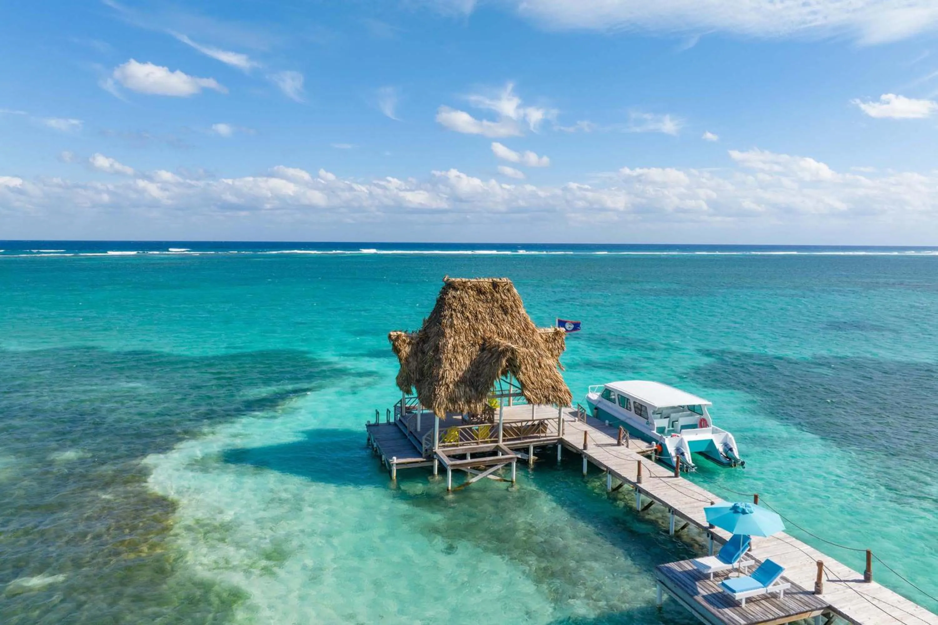 Natural landscape in Reef Haven Belize