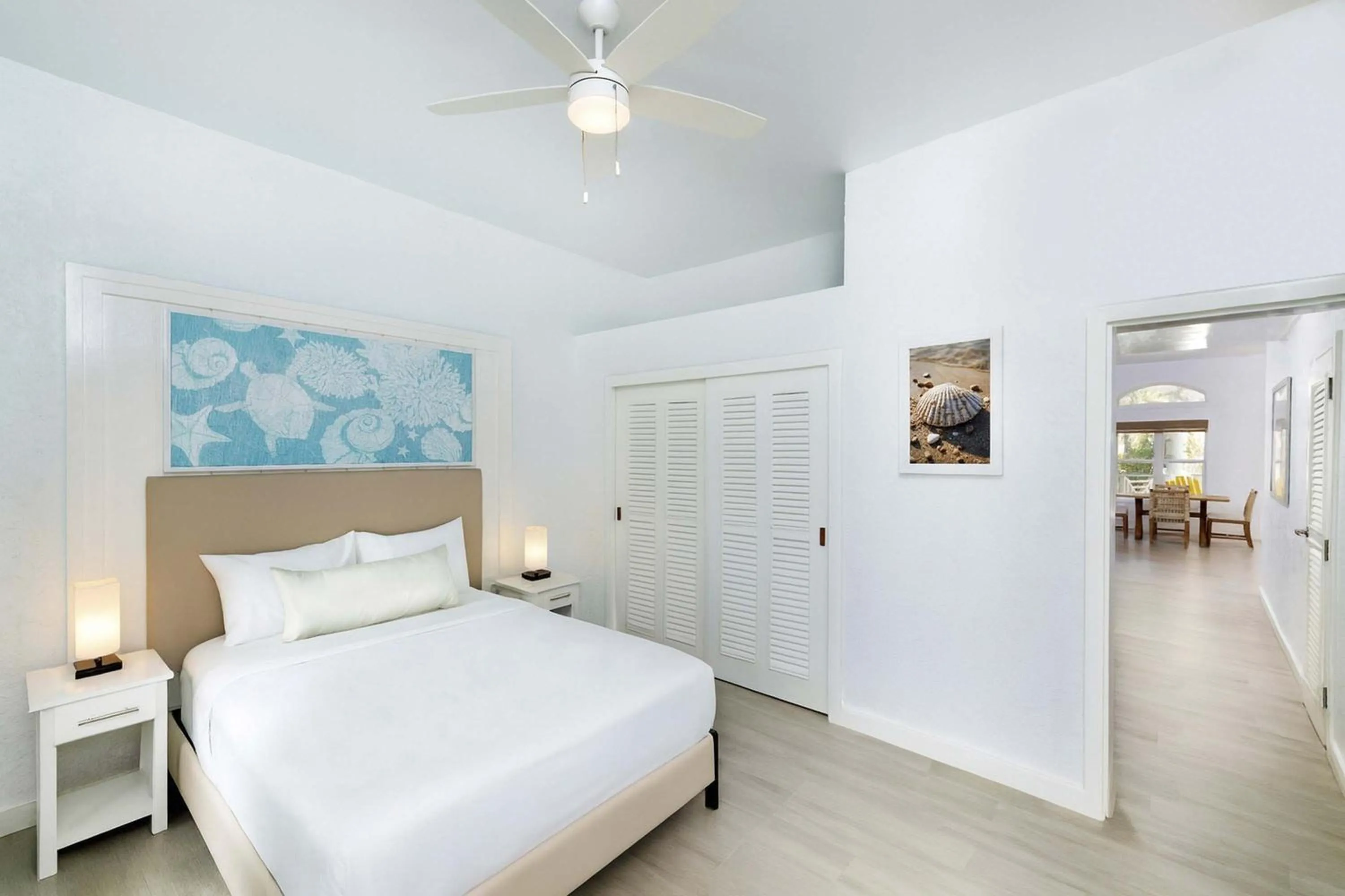 Bedroom, Bed in Reef Haven Belize