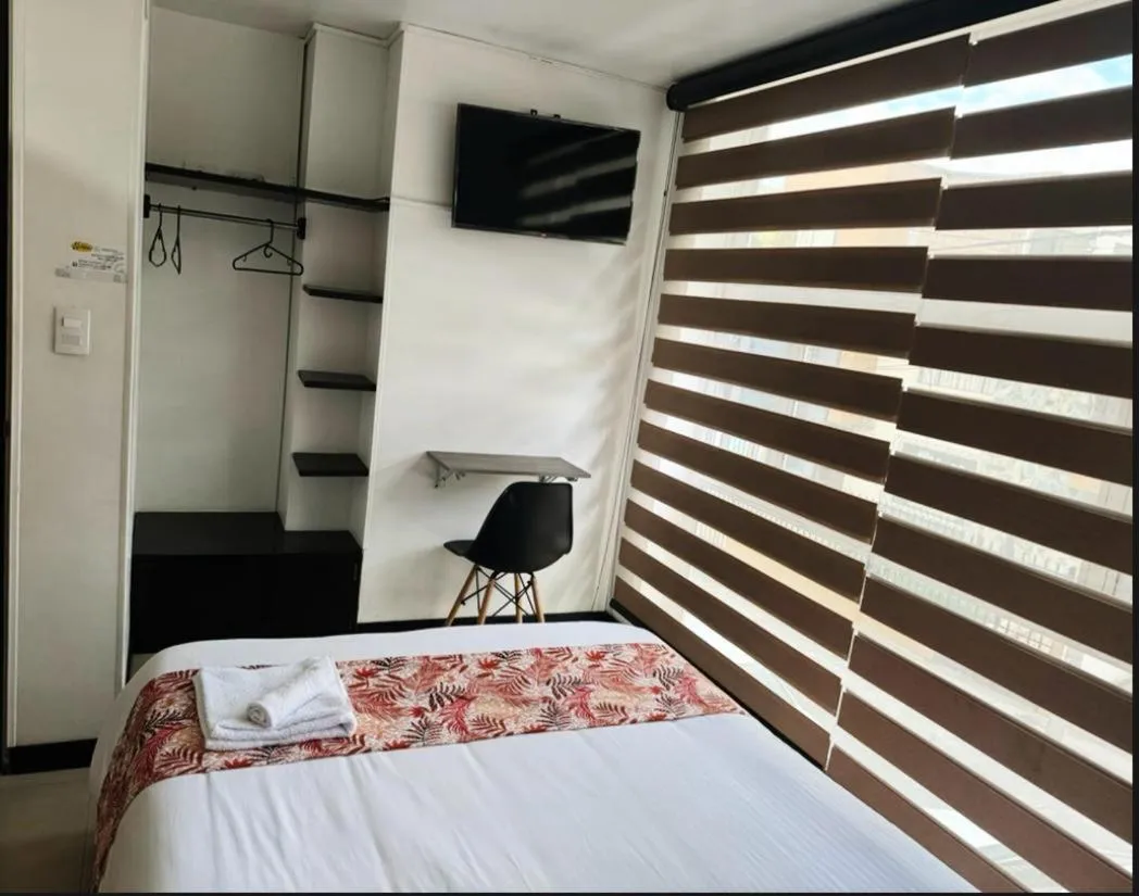 Bed in Hotel Naisca 47