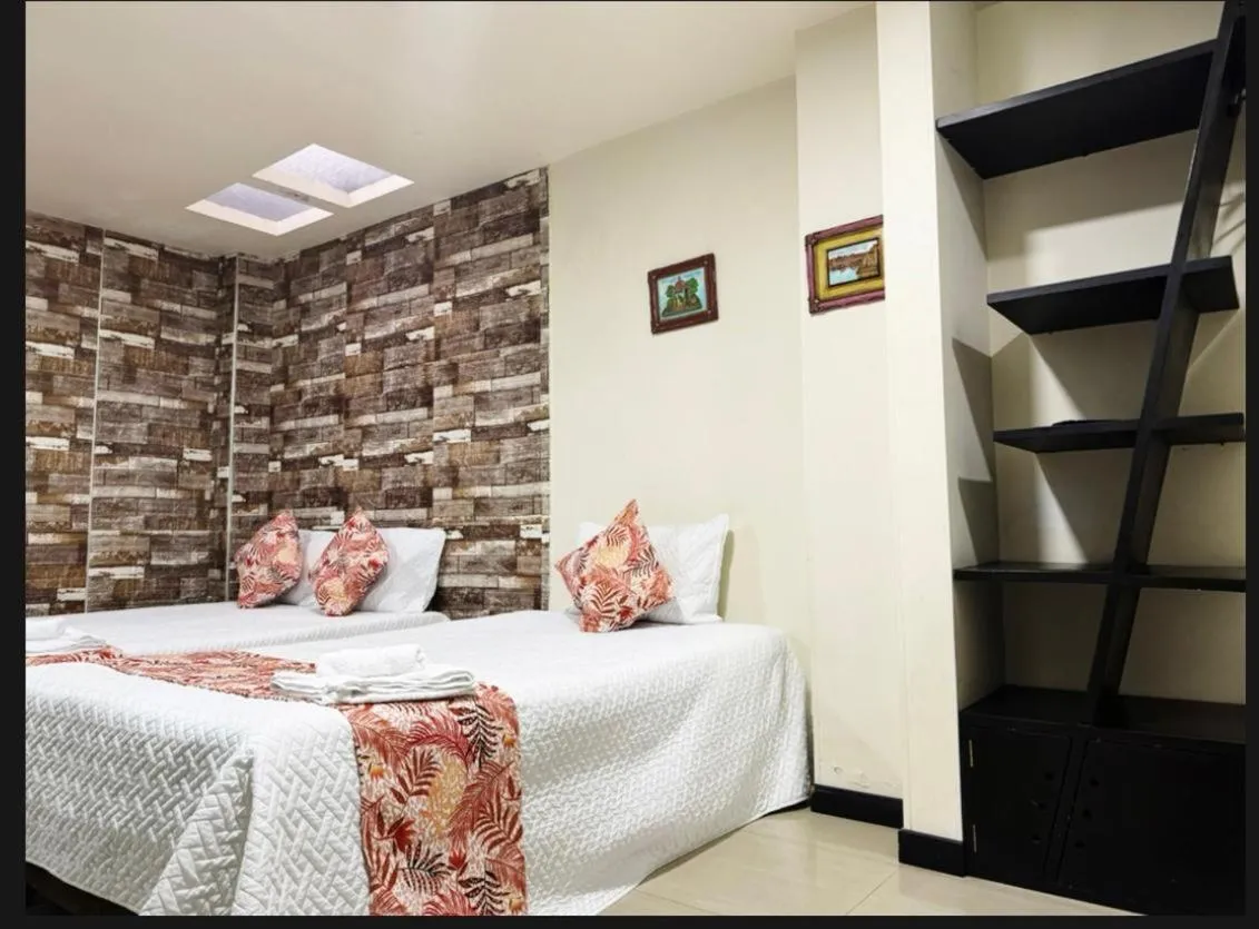 Bed in Hotel Naisca 47