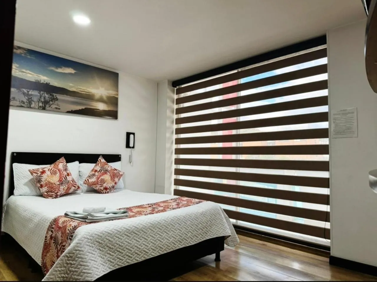 Bed in Hotel Naisca 47