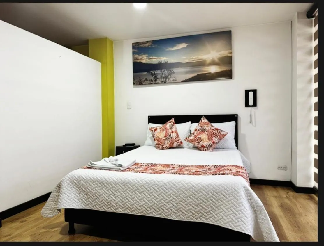 Bed in Hotel Naisca 47