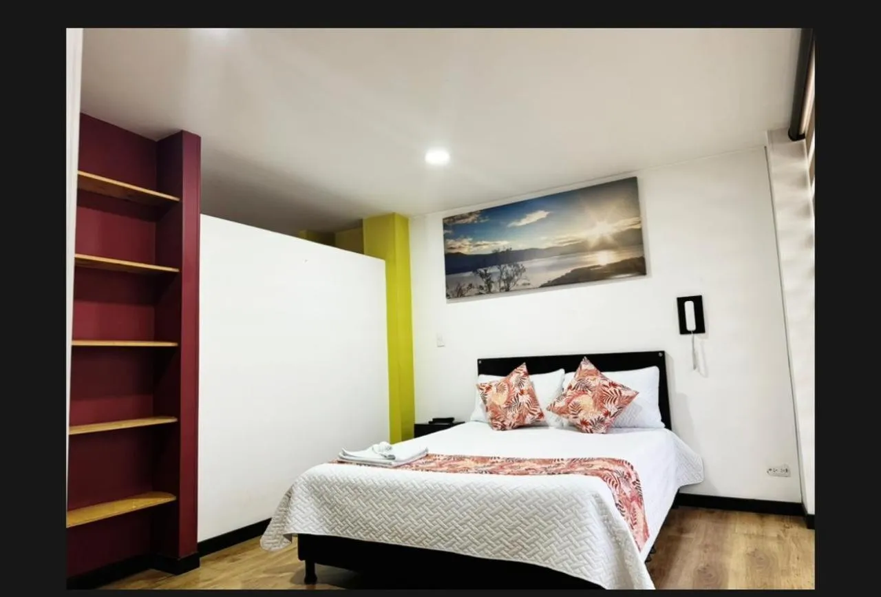 Bed in Hotel Naisca 47