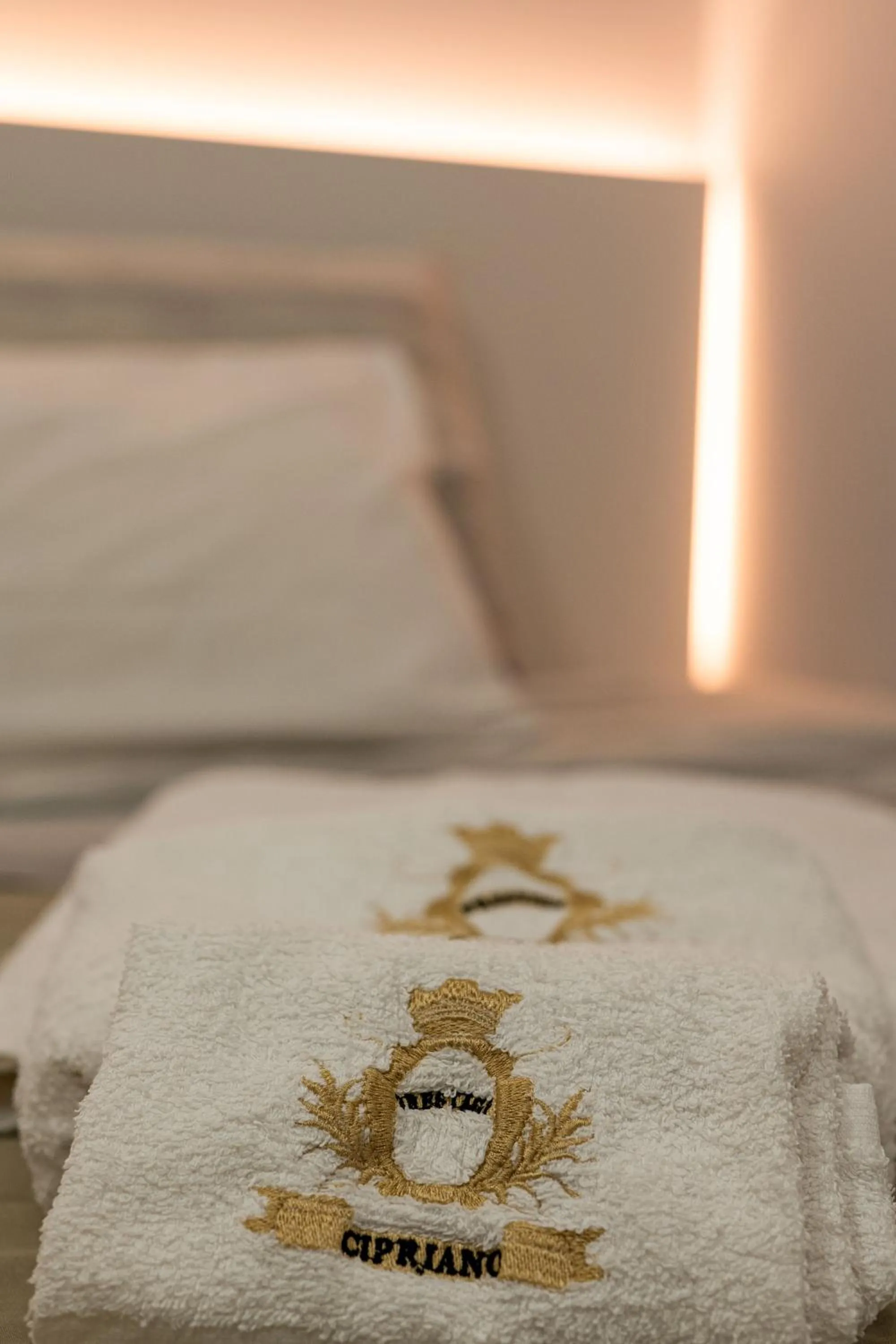 towels, Bed in Hotel Prestige