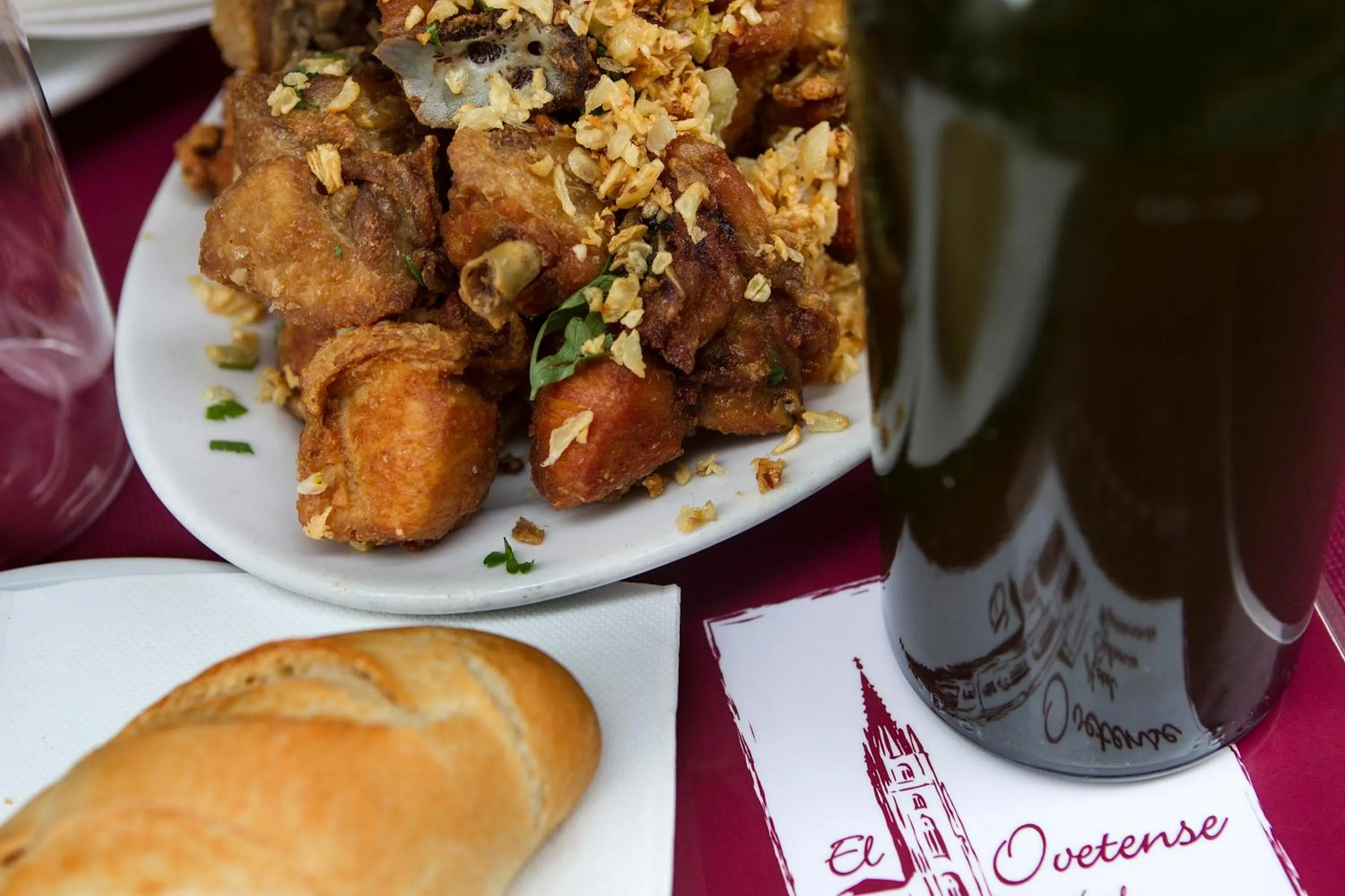 Food close-up in Hotel Ovetense