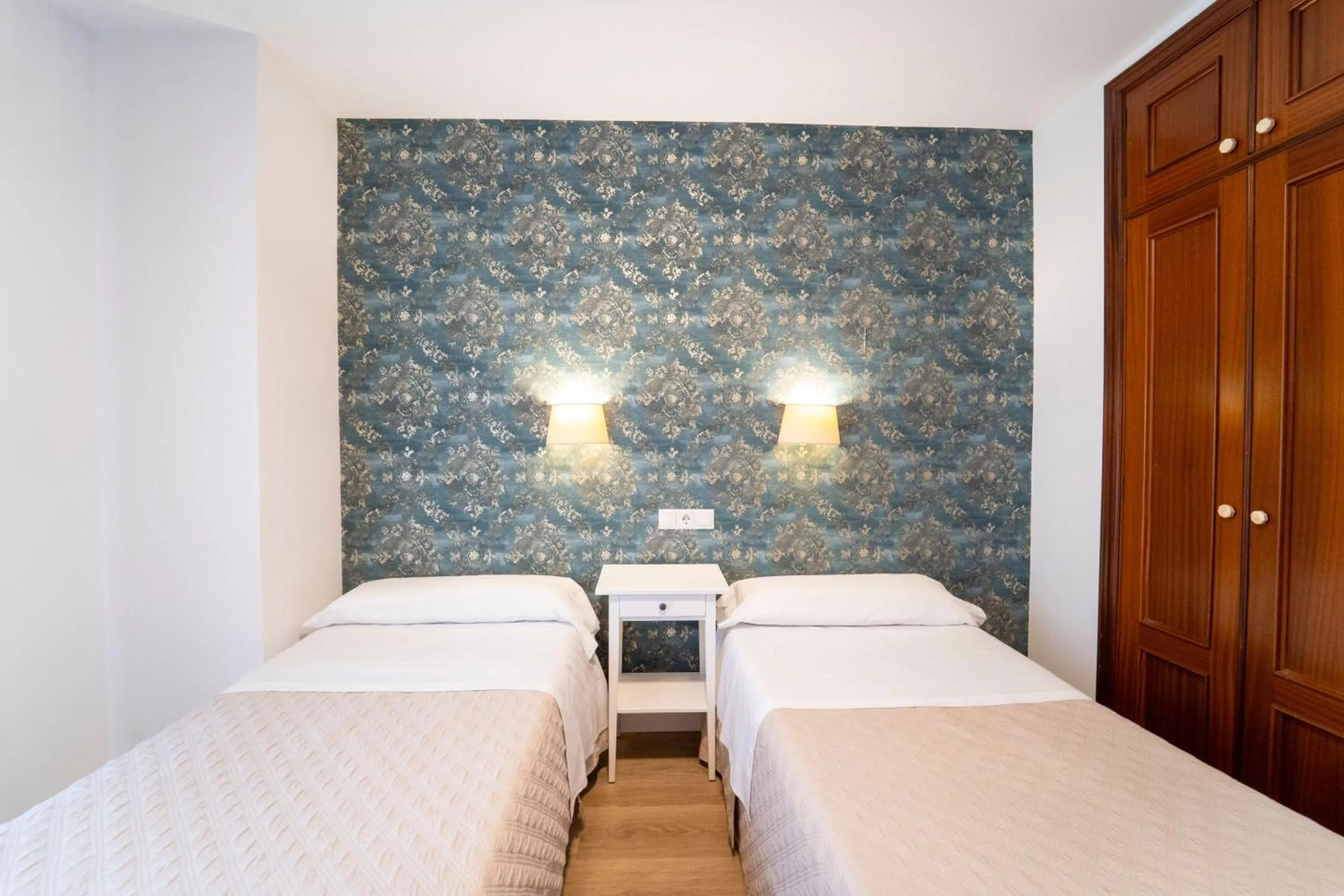 Bed in Hotel Ovetense