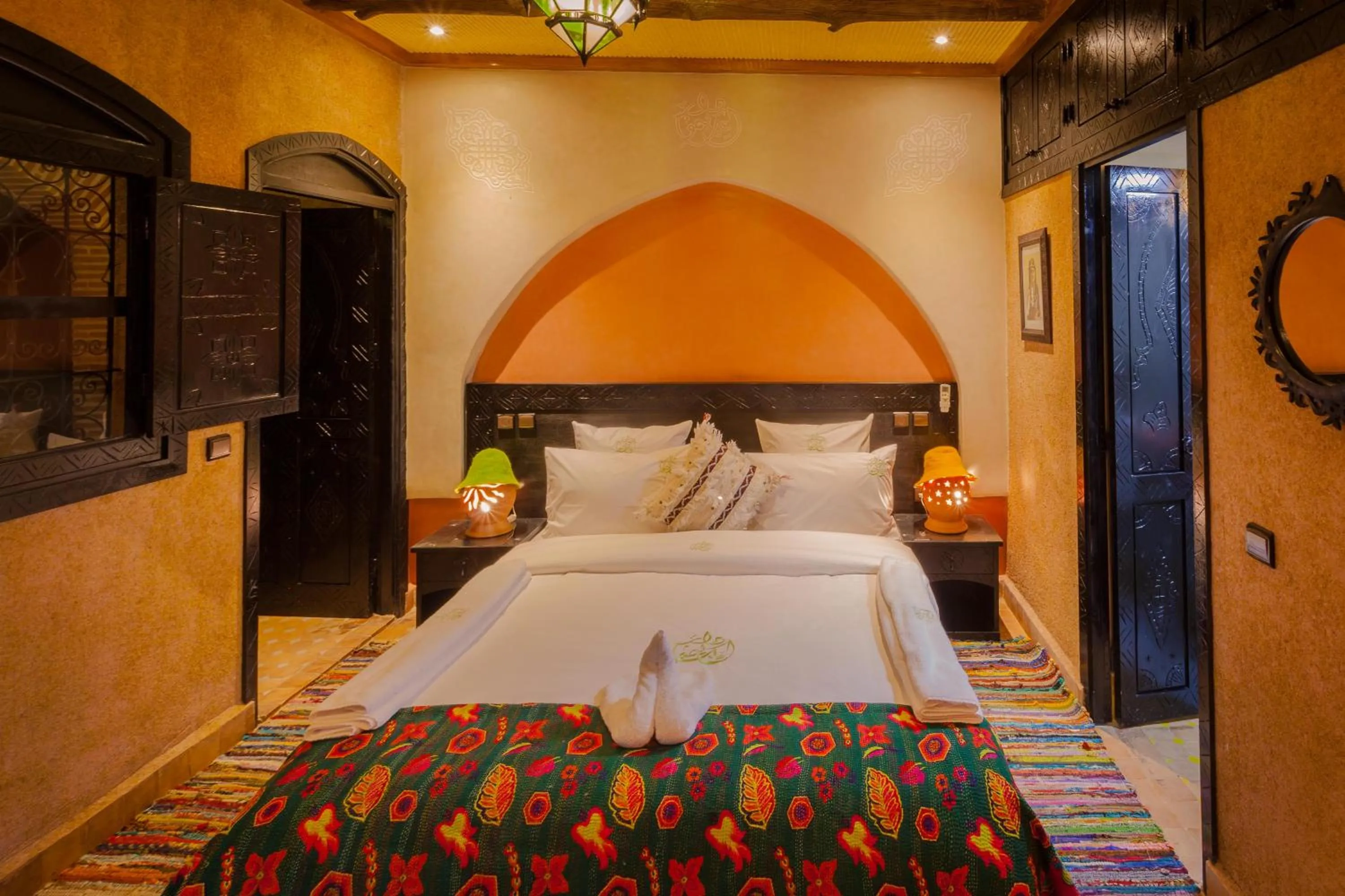 Photo of the whole room, Bed in Dar Ikalimo Ourika