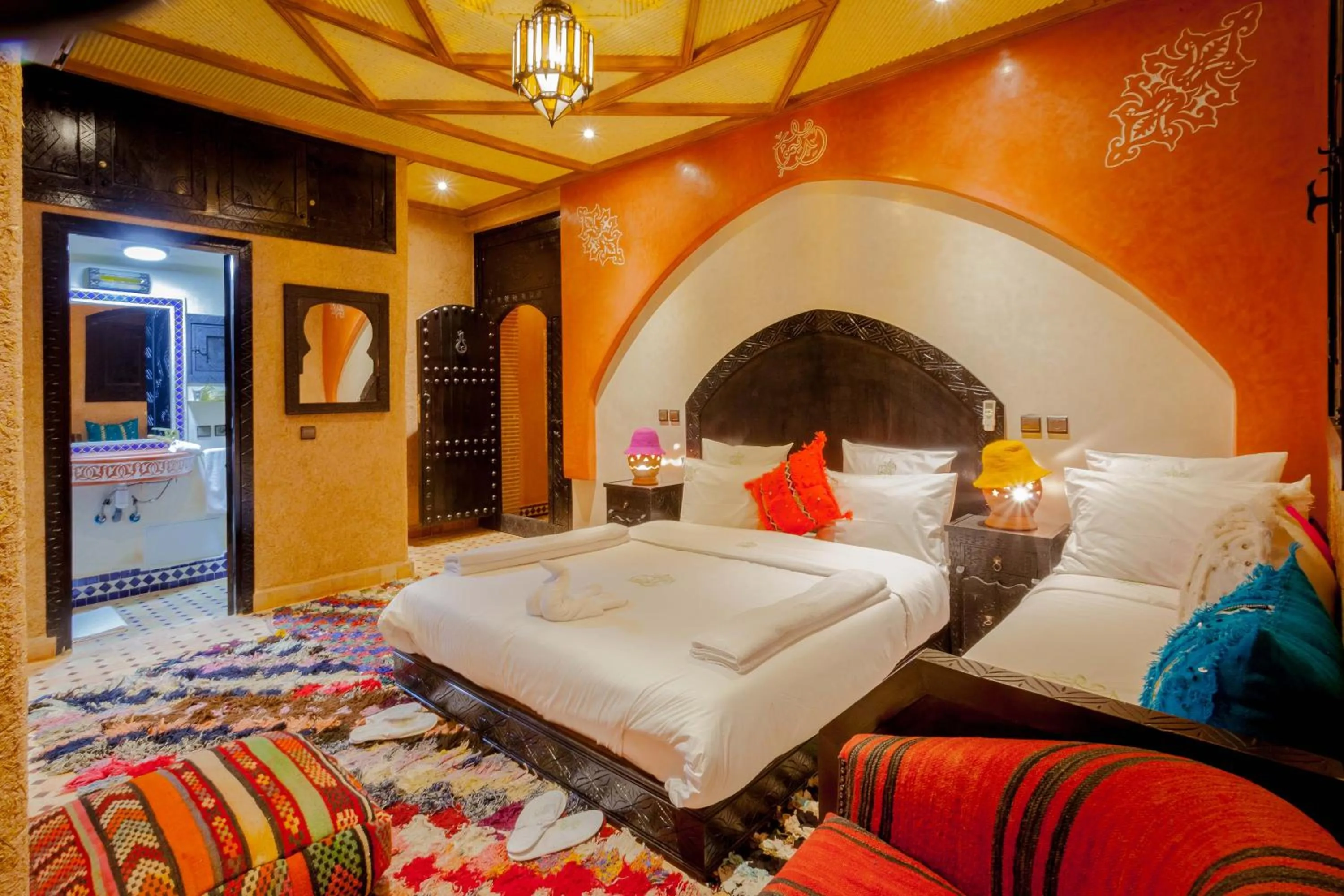 Bed in Dar Ikalimo Ourika