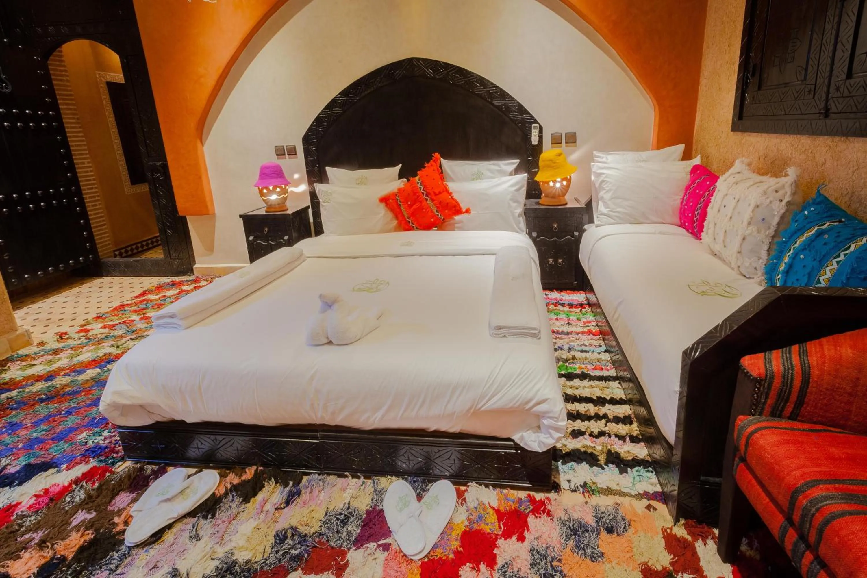 Bed in Dar Ikalimo Ourika