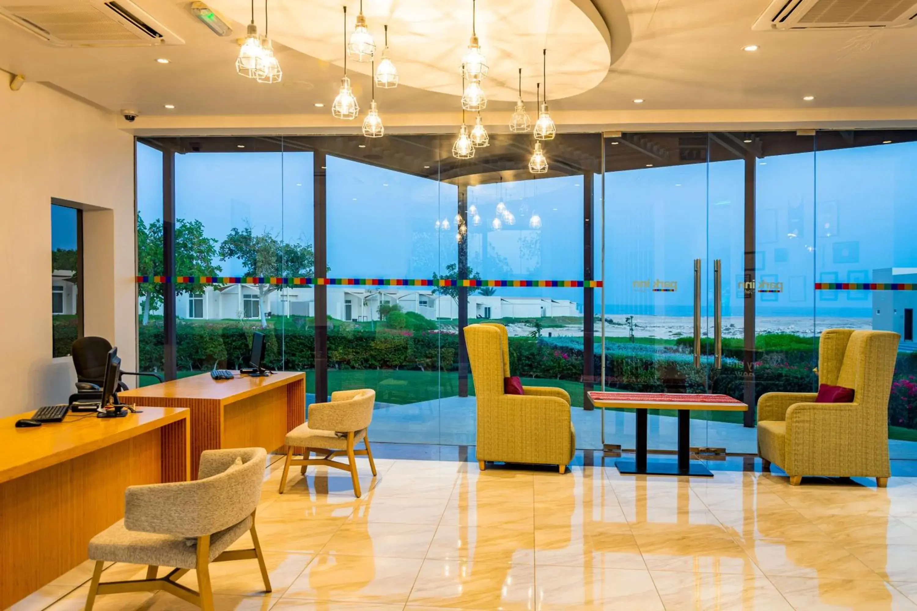 Lobby or reception in Park Inn by Radisson Hotel and Residence Duqm Lobby or reception in Park Inn by Radisson Hotel and Residence Duqm