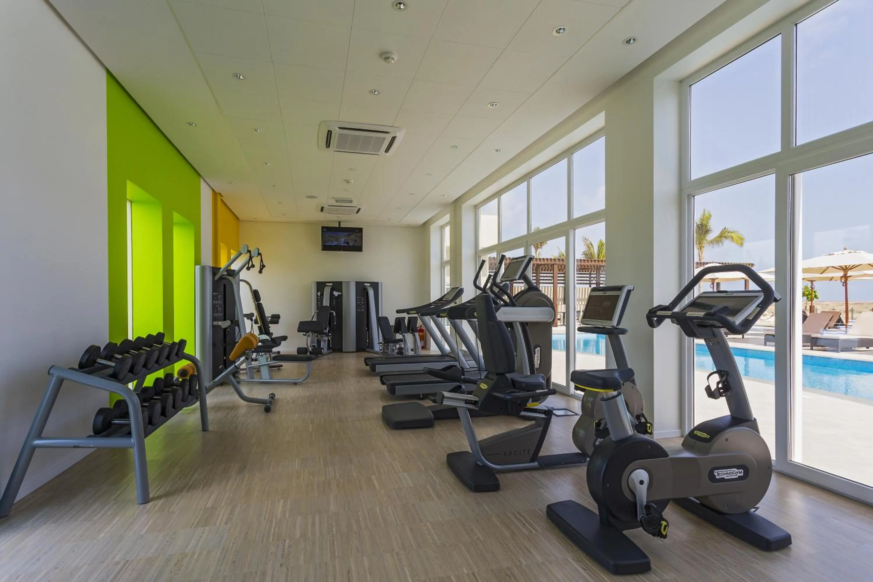 Fitness centre/facilities in Park Inn by Radisson Hotel and Residence Duqm