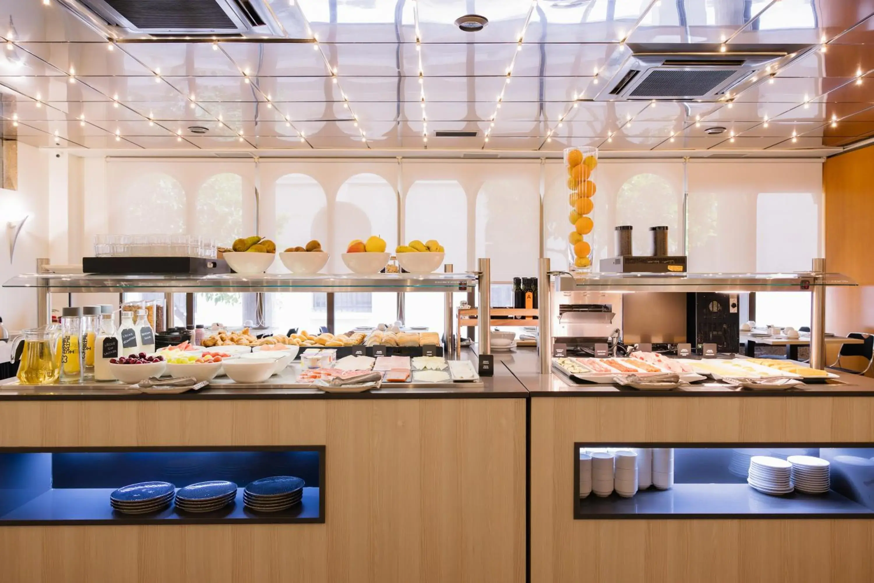 Buffet breakfast in Civis Jaime I Buffet breakfast in Civis Jaime I