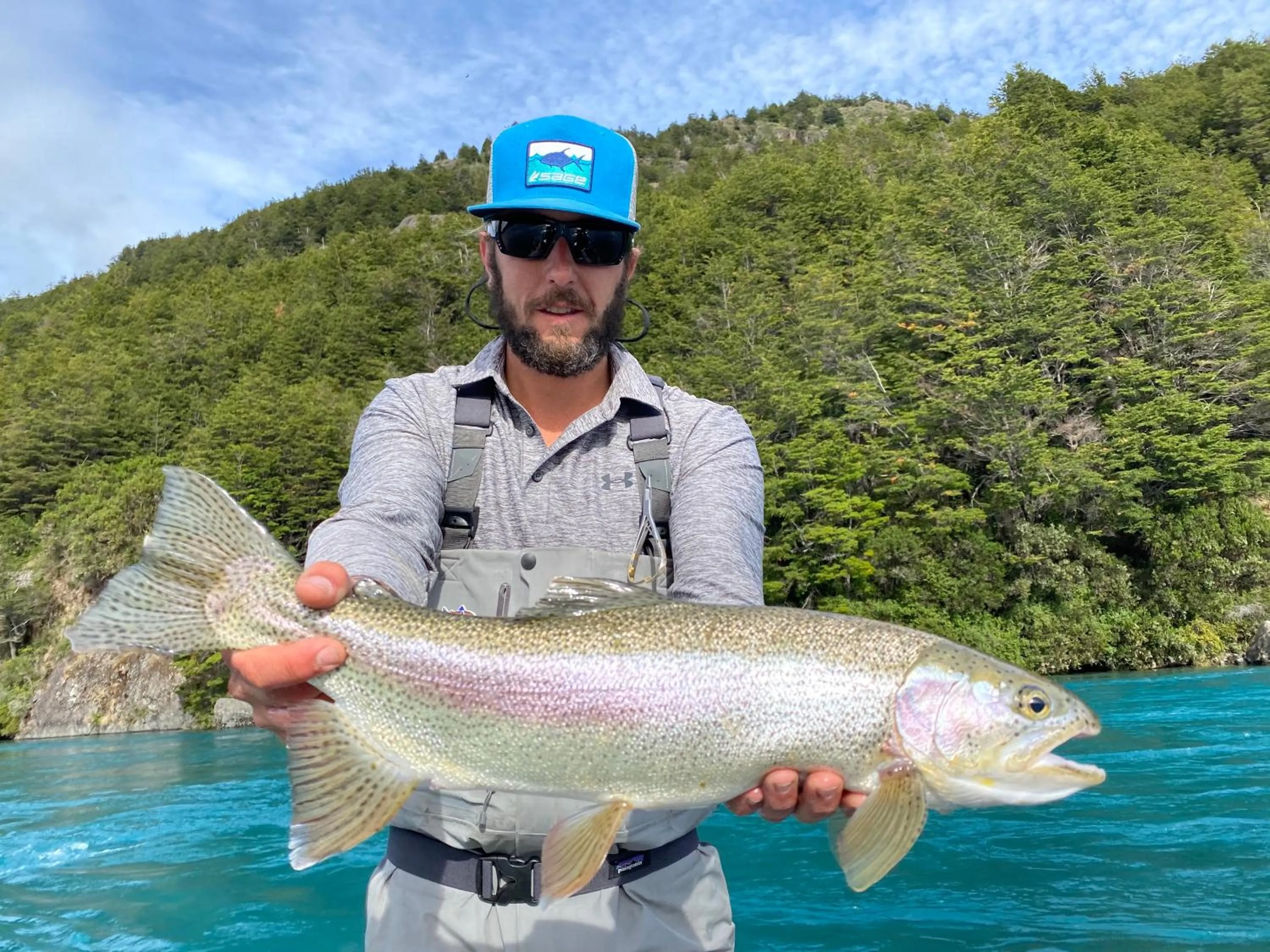 Fishing in Green Baker Lodge