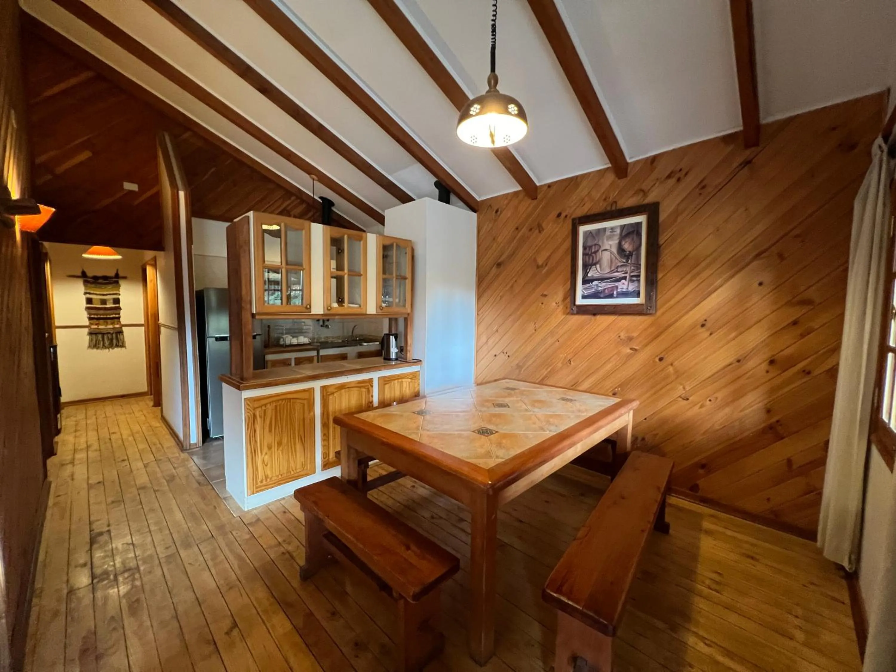 Dining area in Green Baker Lodge