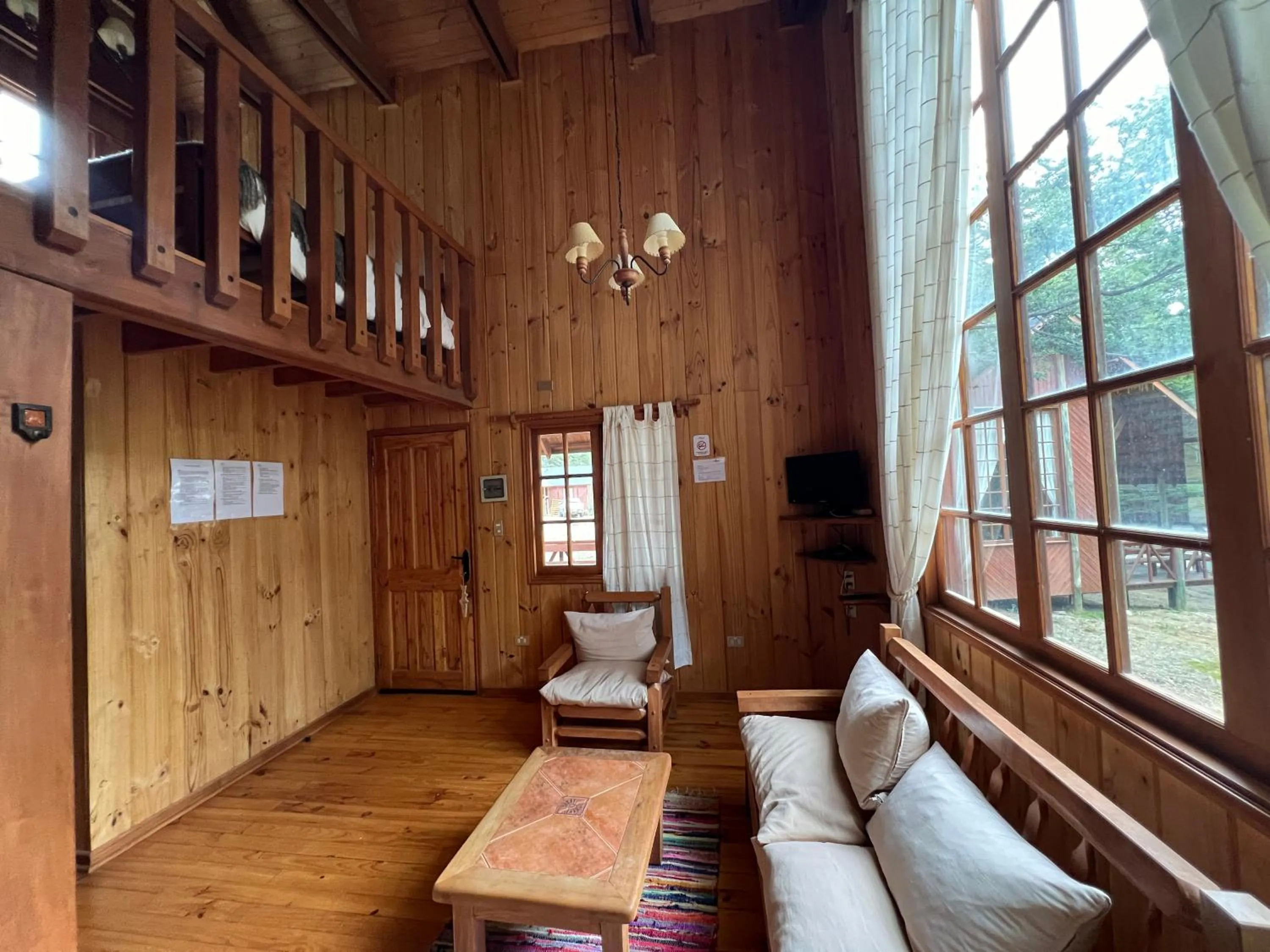 Living room in Green Baker Lodge