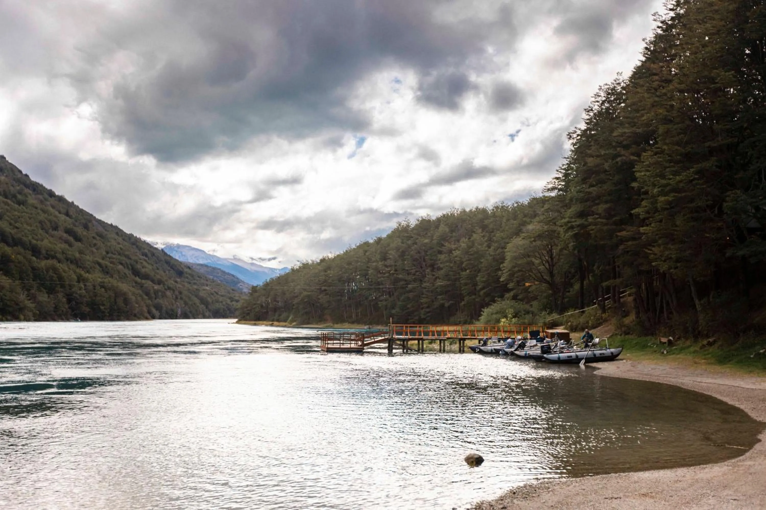 River view in Green Baker Lodge