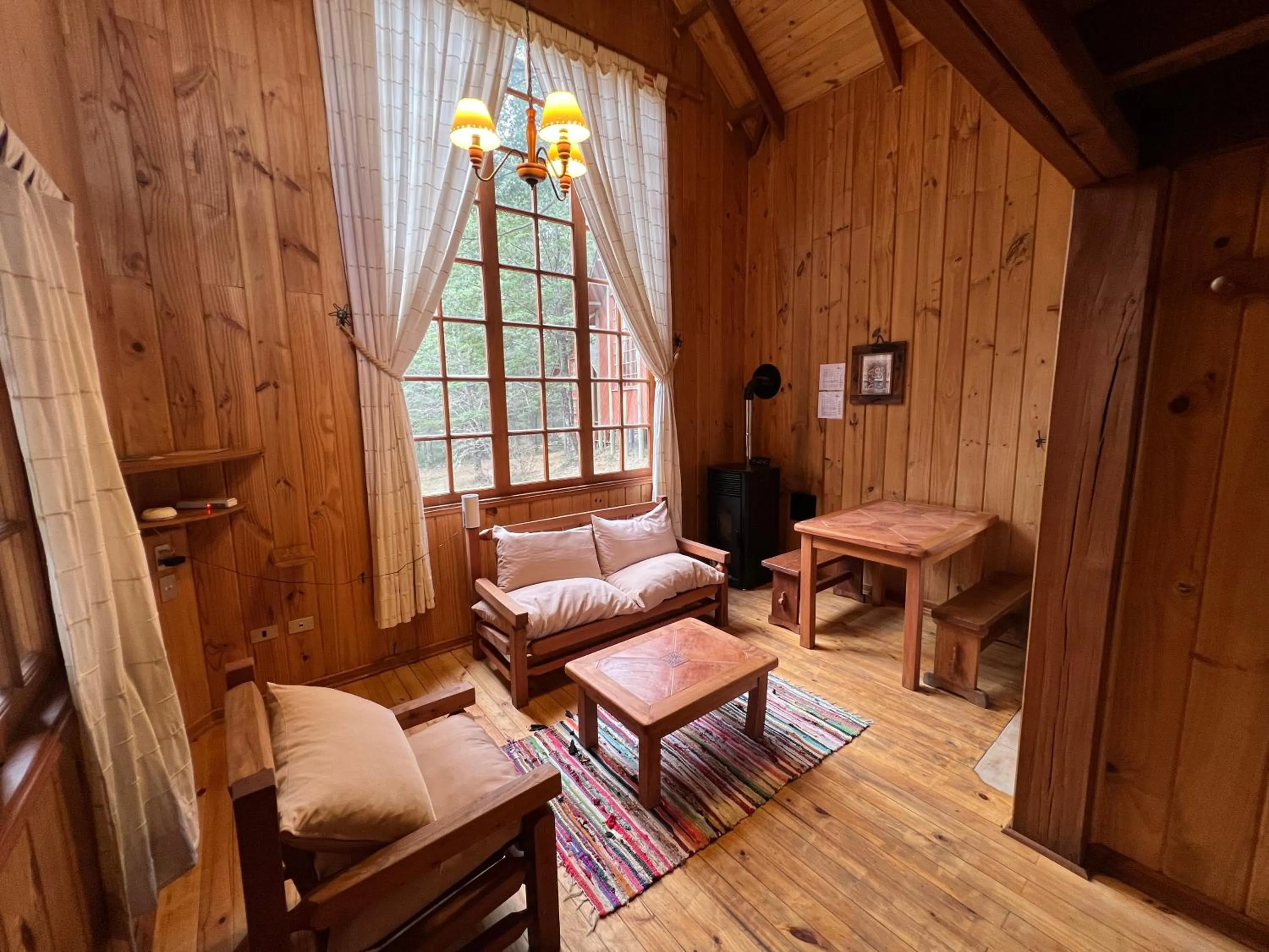 Living room in Green Baker Lodge