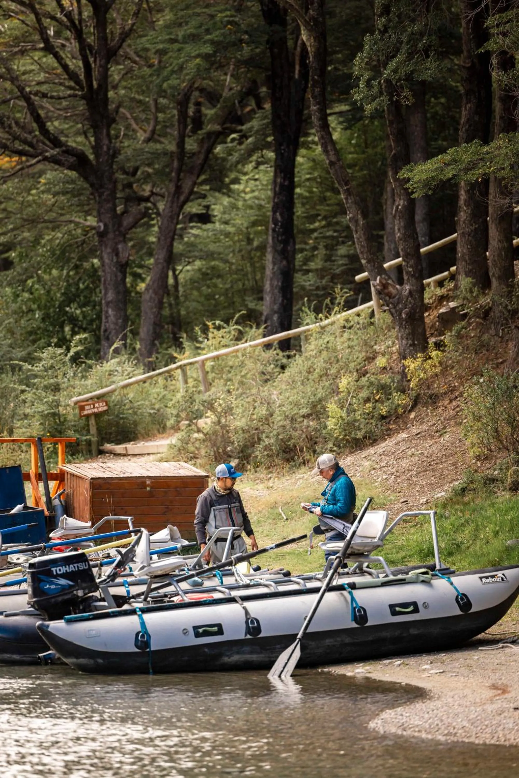River view in Green Baker Lodge