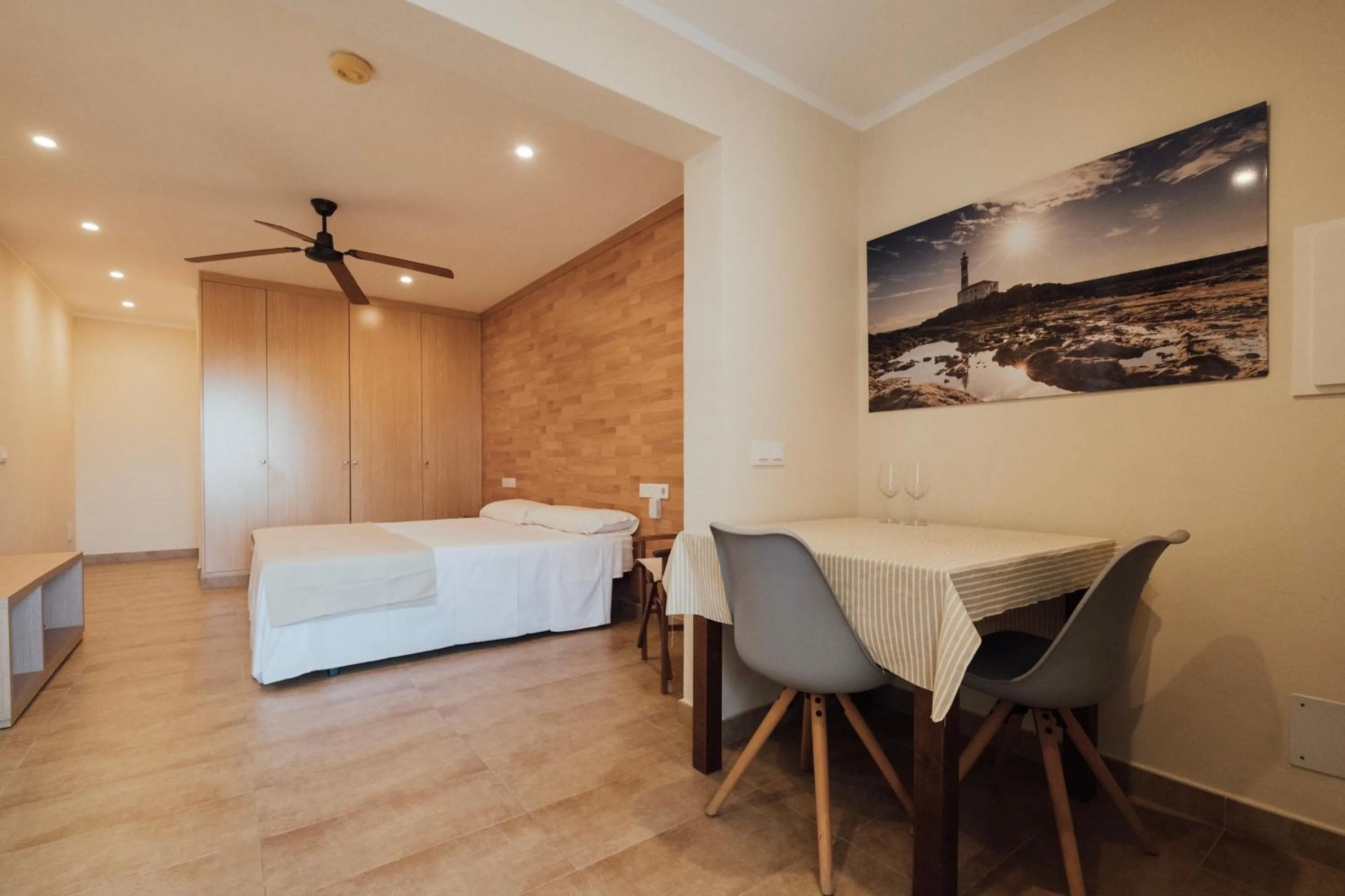 Bed in Apartamentos Blancala