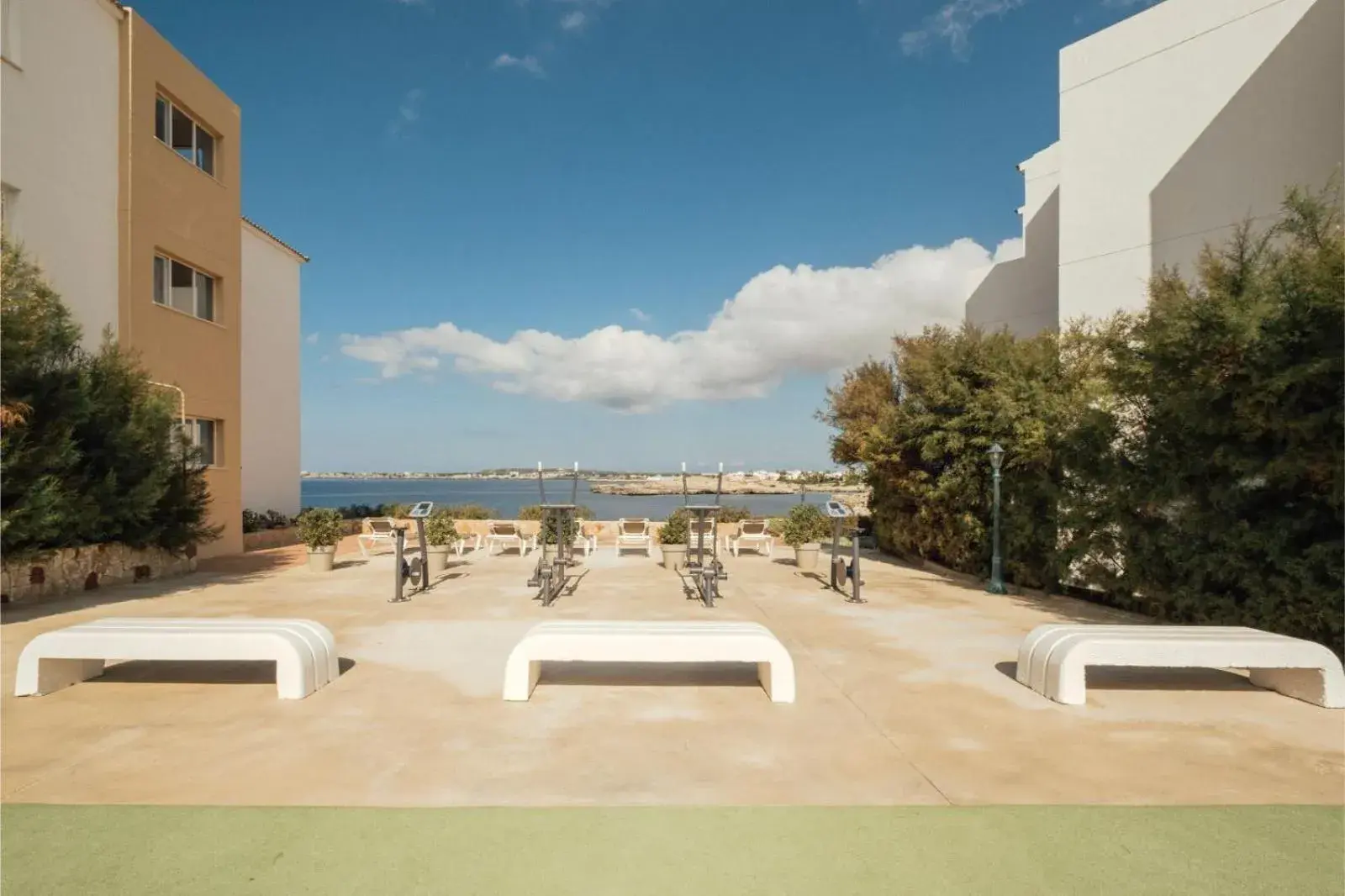 Property building in Apartamentos Blancala Property building in Apartamentos Blancala