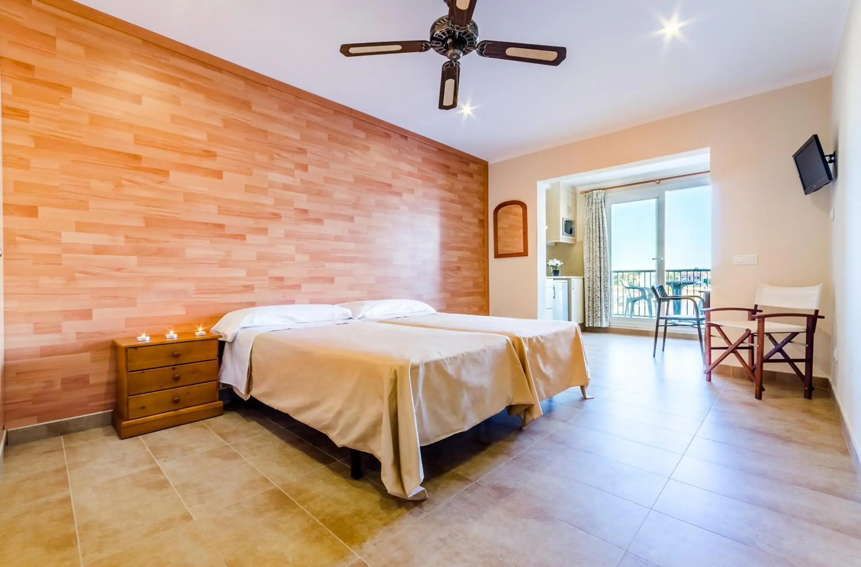 Bed in Apartamentos Blancala Bed in Apartamentos Blancala