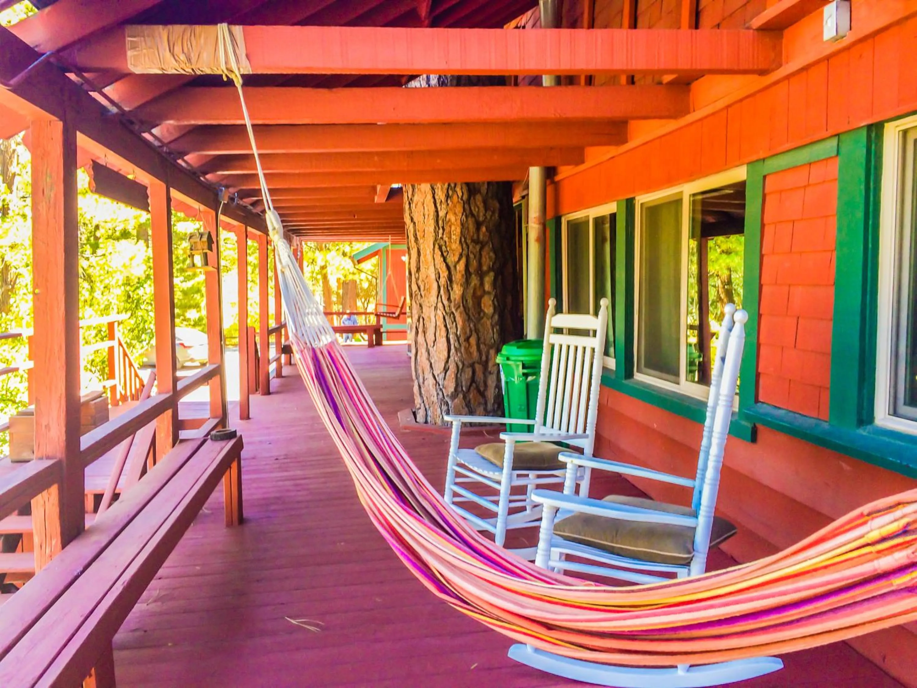Facade/entrance in ITH Big Bear Lake Hostel & Lodge