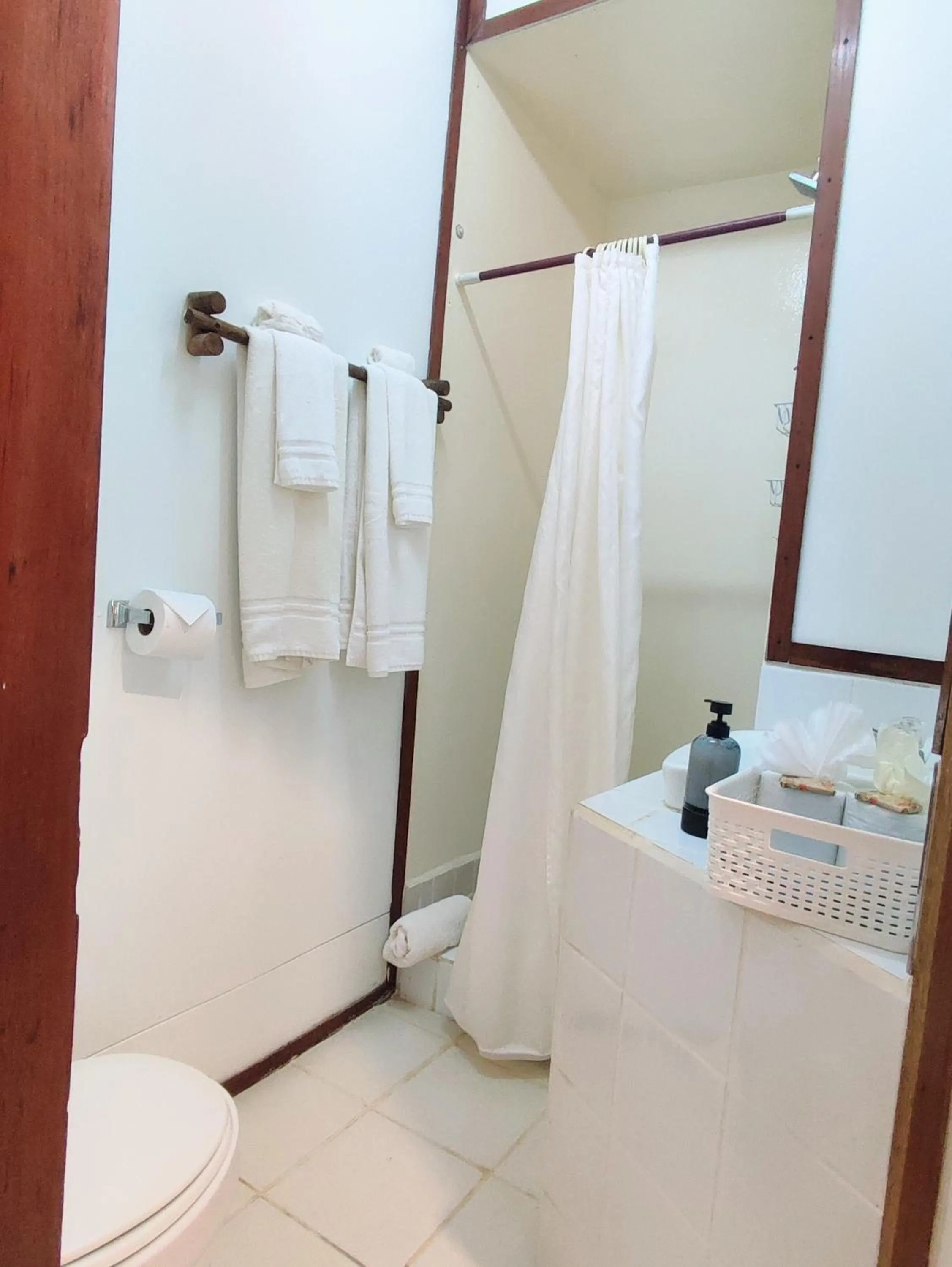 Shower in Maya Mountain Lodge