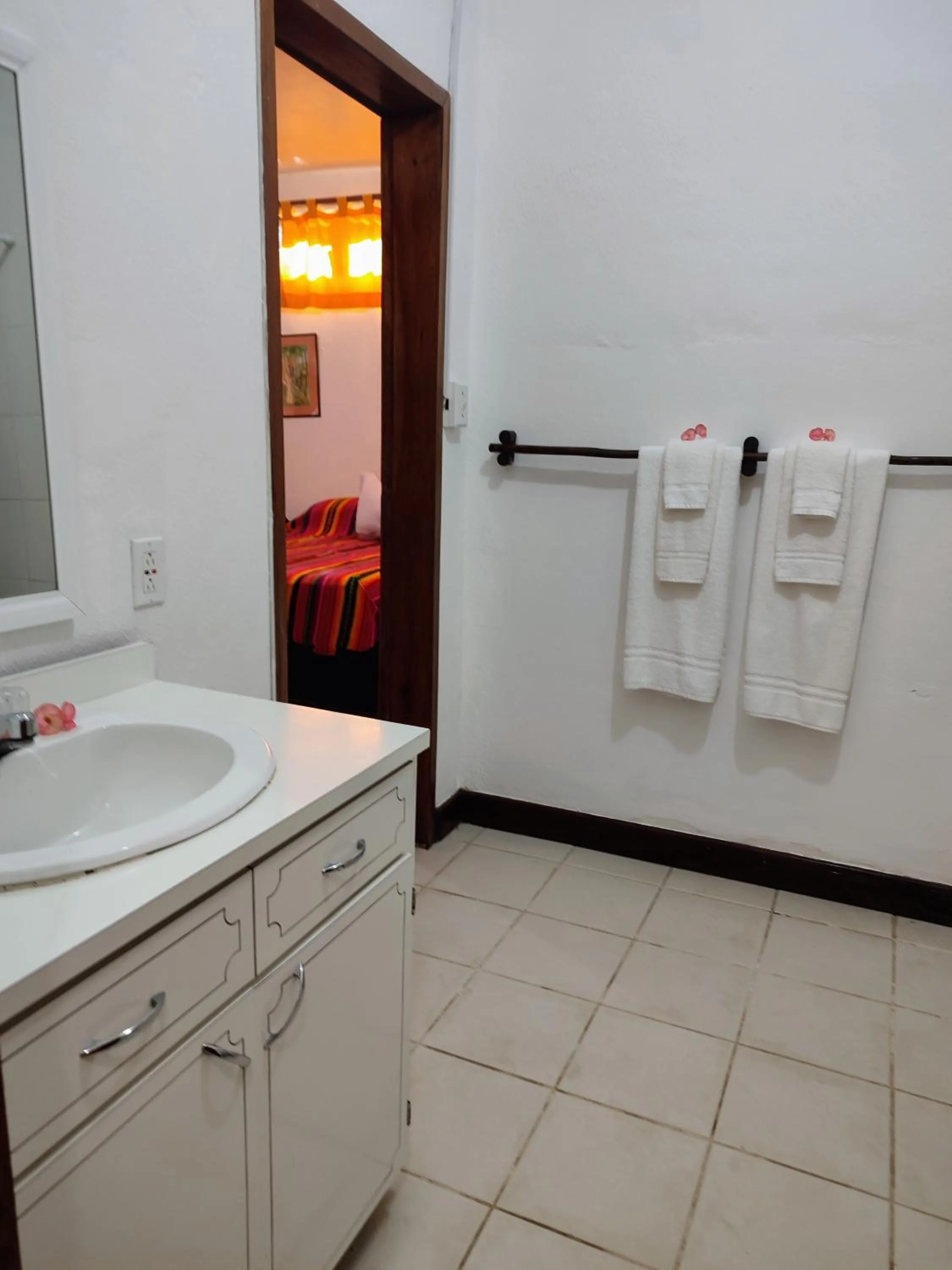 Bathroom in Maya Mountain Lodge