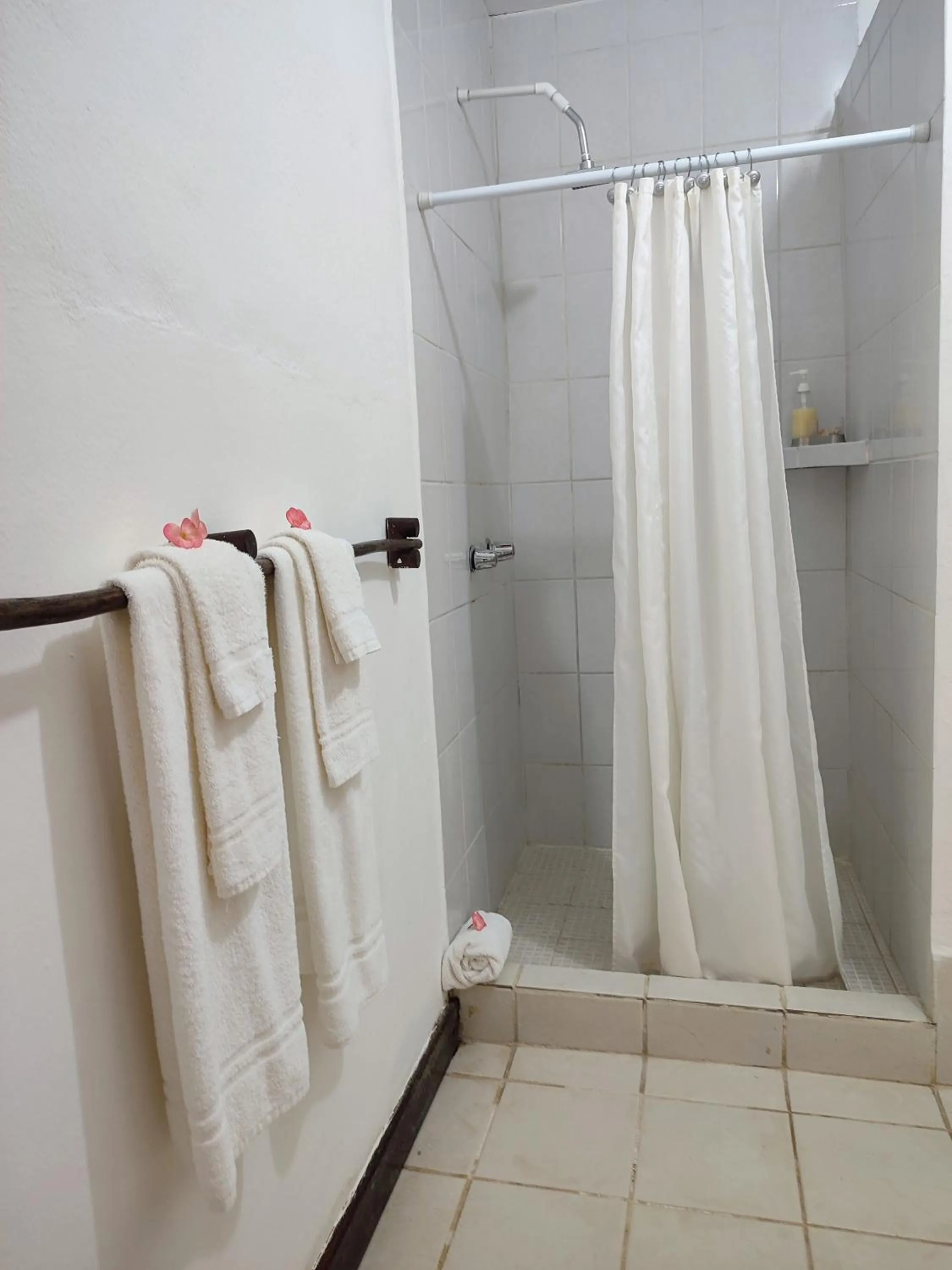 Shower in Maya Mountain Lodge